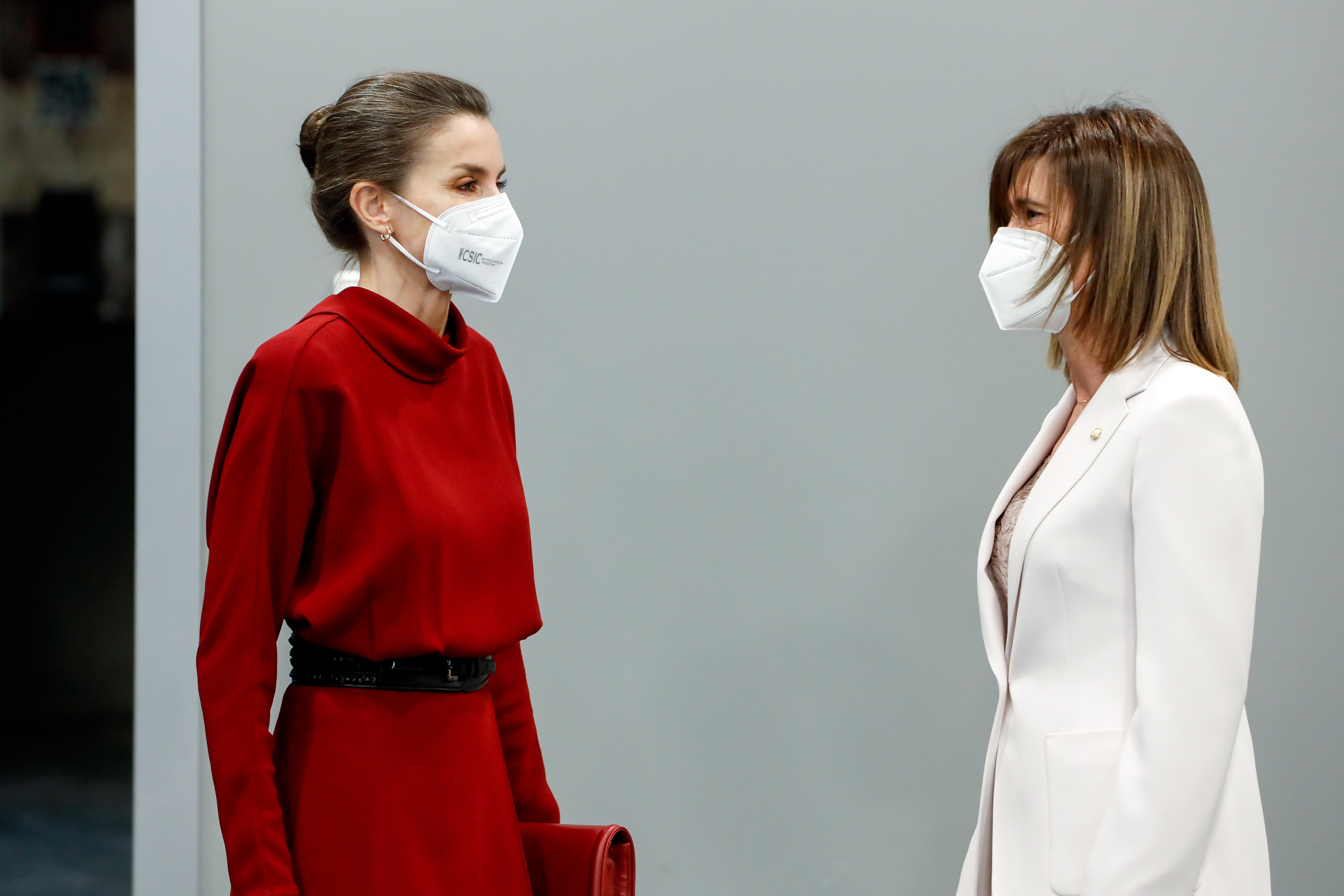 Ester Vilarrubla exposa a la Reina el model d’educació inclusiva d’Andorra