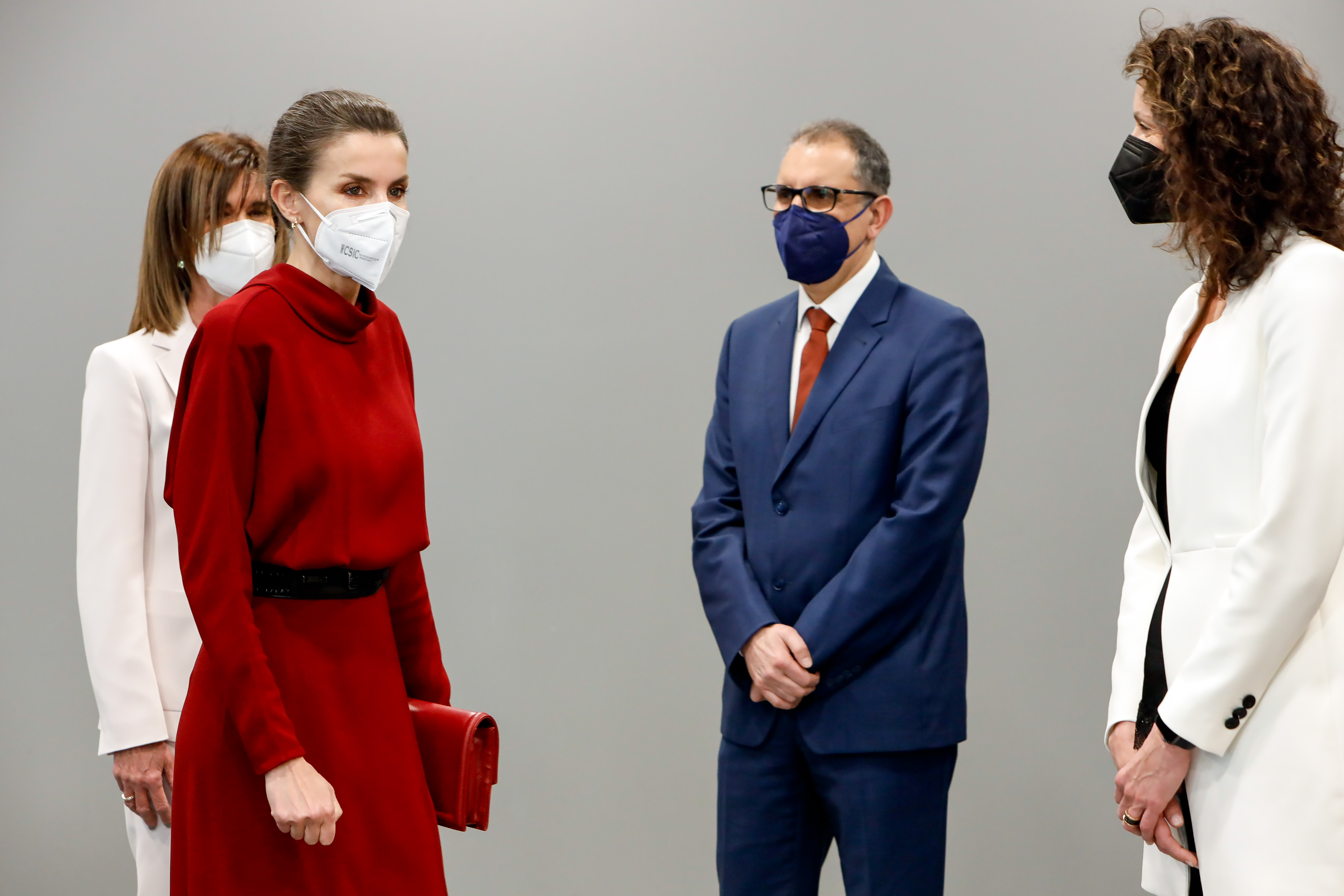 Ester Vilarrubla exposa a la Reina el model d’educació inclusiva d’Andorra