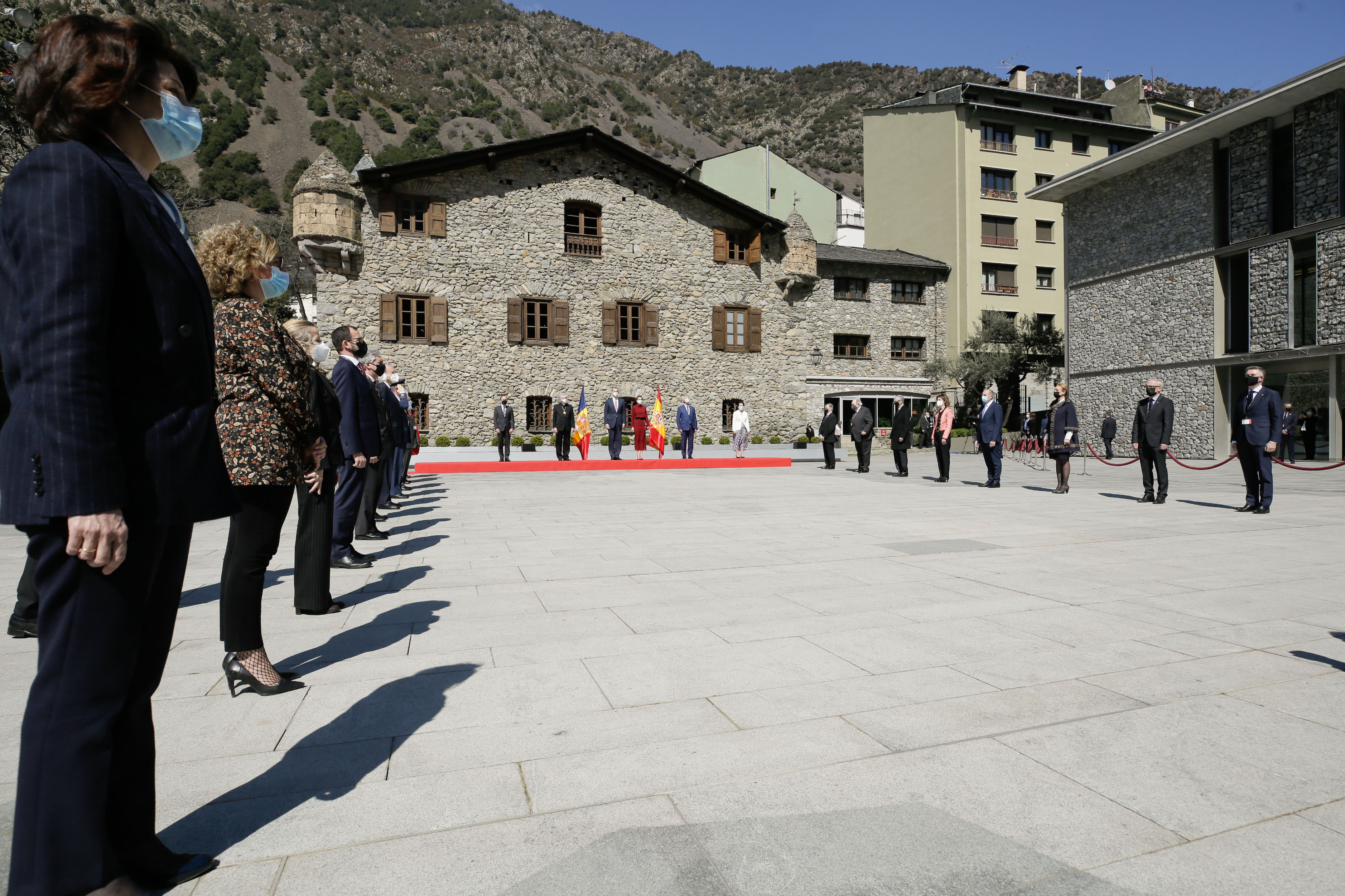 Els Reis d’Espanya inicien la seva visita oficial a Andorra