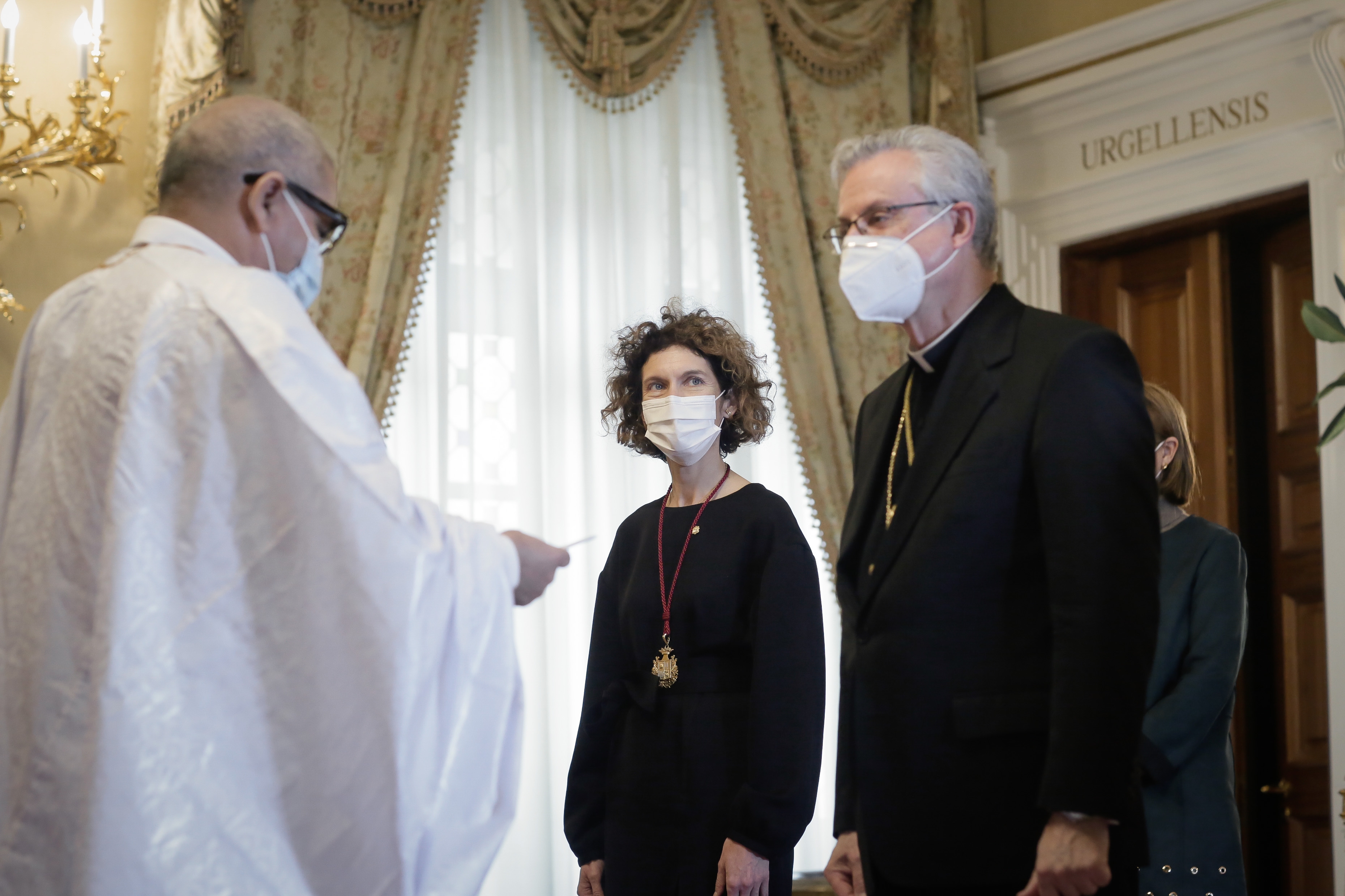 Els ambaixadors de vint-i-cinc països presenten les cartes credencials al copríncep episcopal