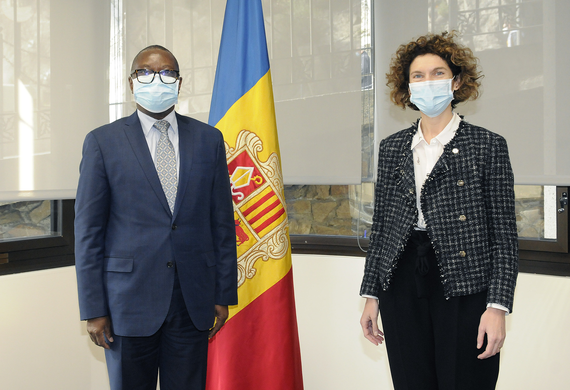 Els ambaixadors de vint-i-cinc països presenten les cartes credencials al copríncep episcopal