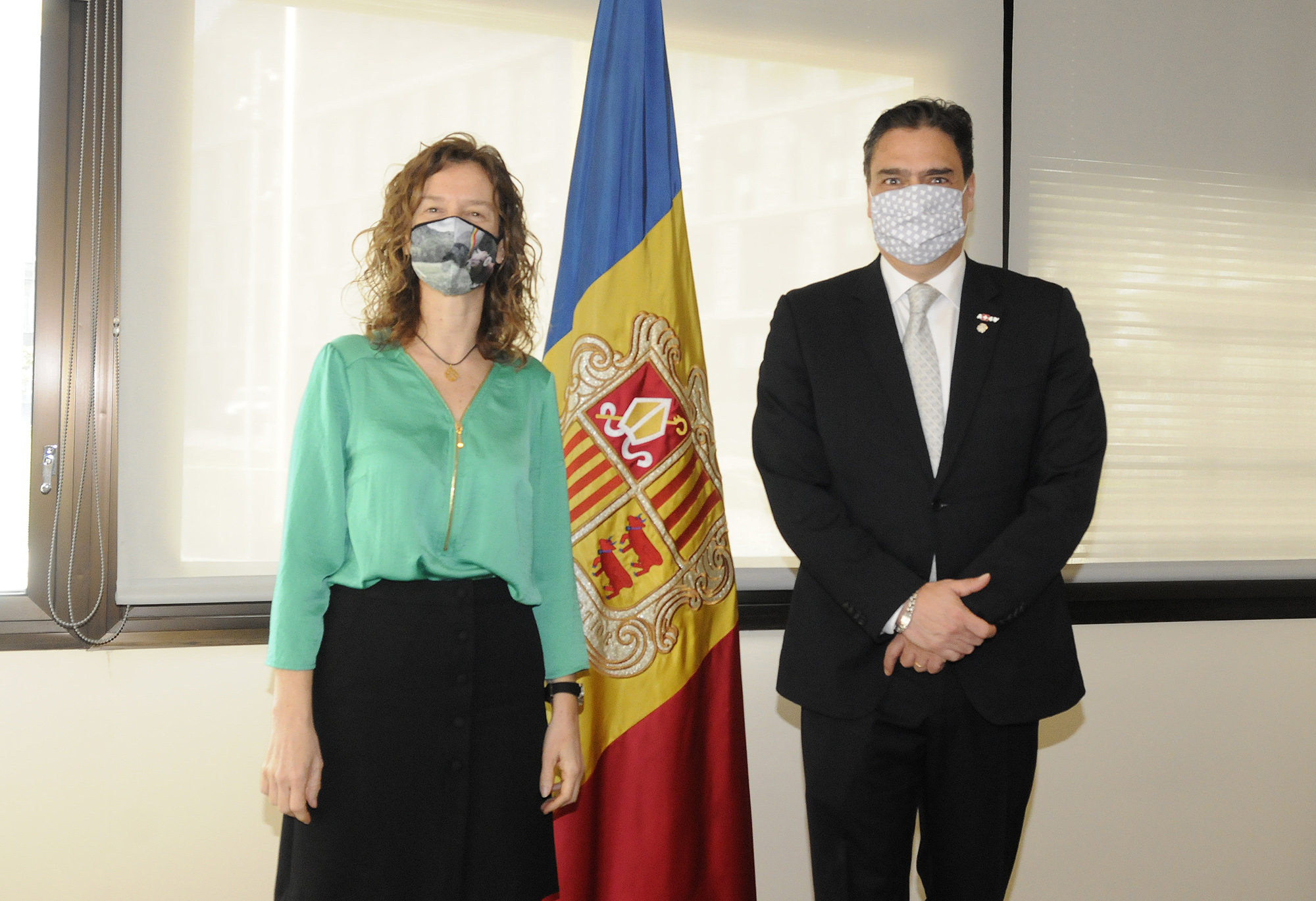 Els ambaixadors de vint-i-cinc països presenten les cartes credencials al copríncep episcopal