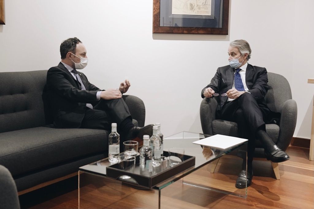 Espot destaca l’aposta d’Andorra per la diversificació en clau de sostenibilitat i la internacionalització financera en una conferència al Cercle d’Economia a Barcelona