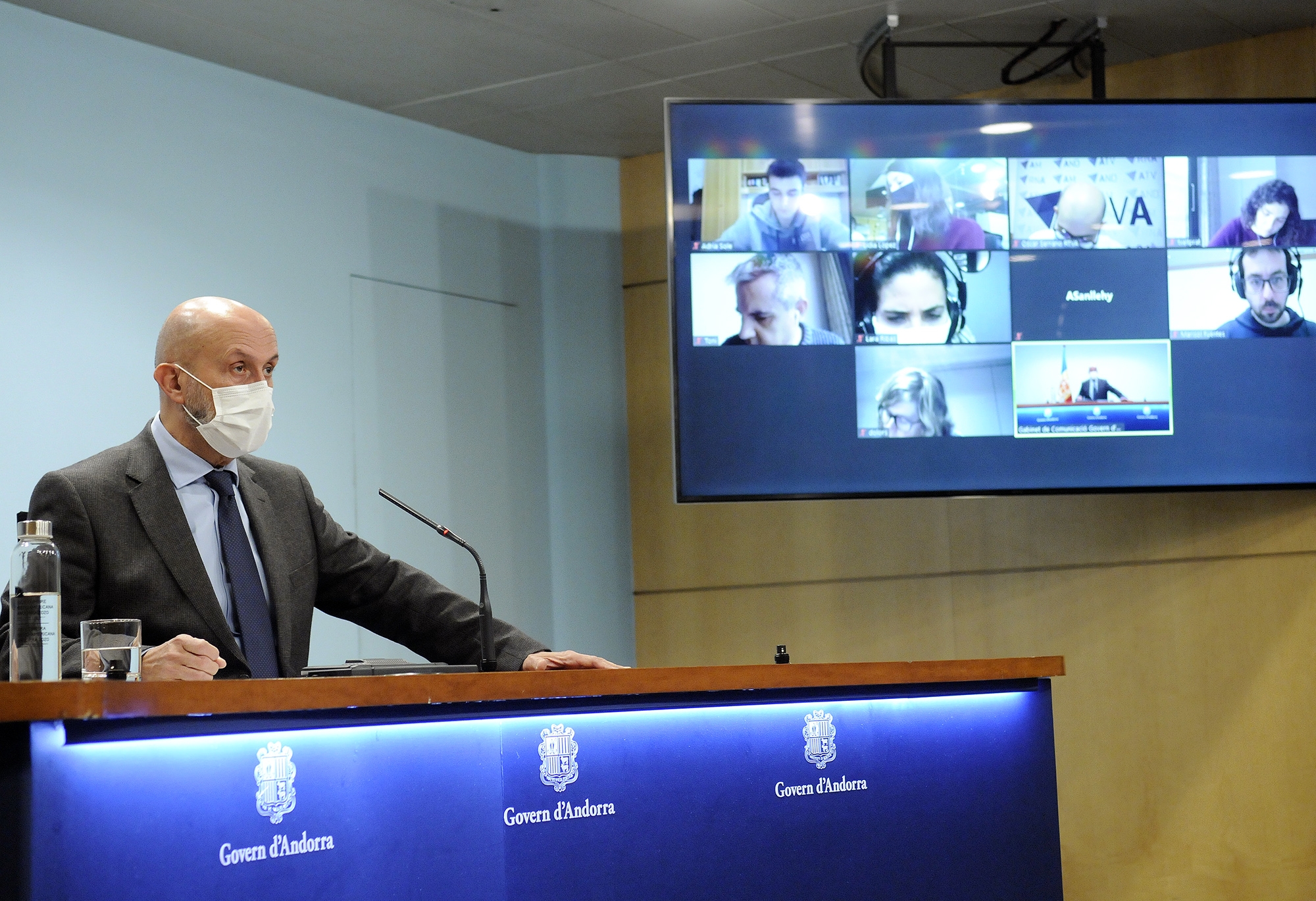 Se supera el miler de persones vacunes contra el coronavirus SARS-CoV-2 a Andorra