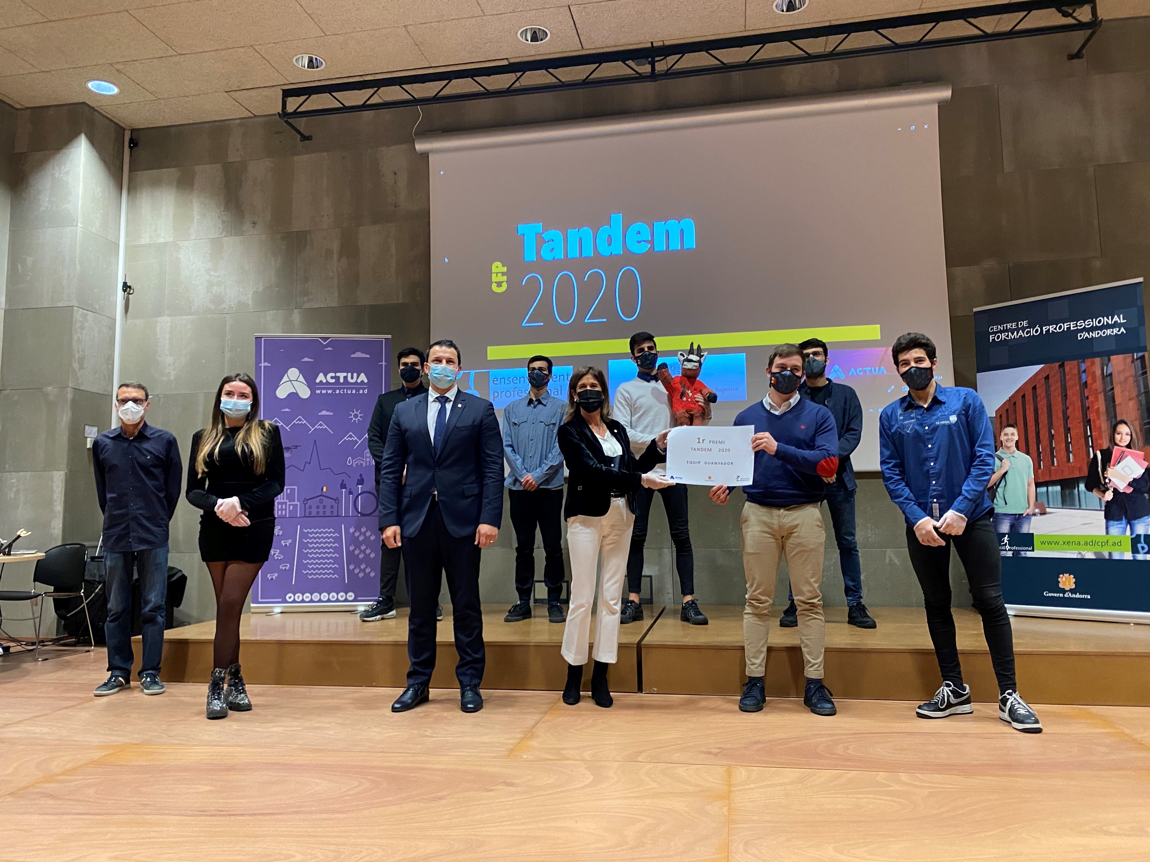 Un projecte per reduir la petjada ecològica a Vallnord guanya la cinquena edició del projecte Tàndem d’Actua Empresa