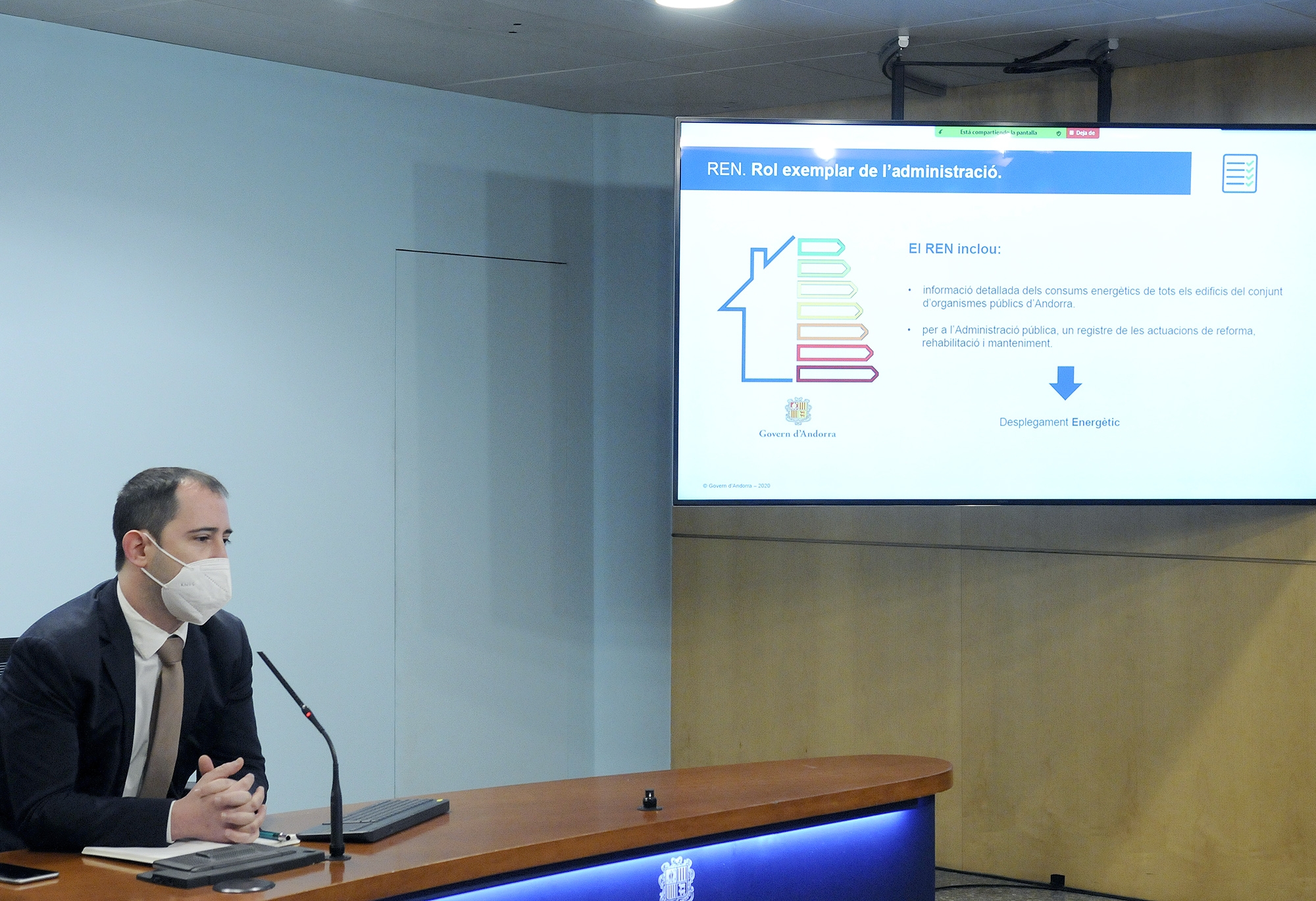 Es crea el Registre Energètic Nacional per avançar en els objectius internacionals de mitigació dels gasos contaminants