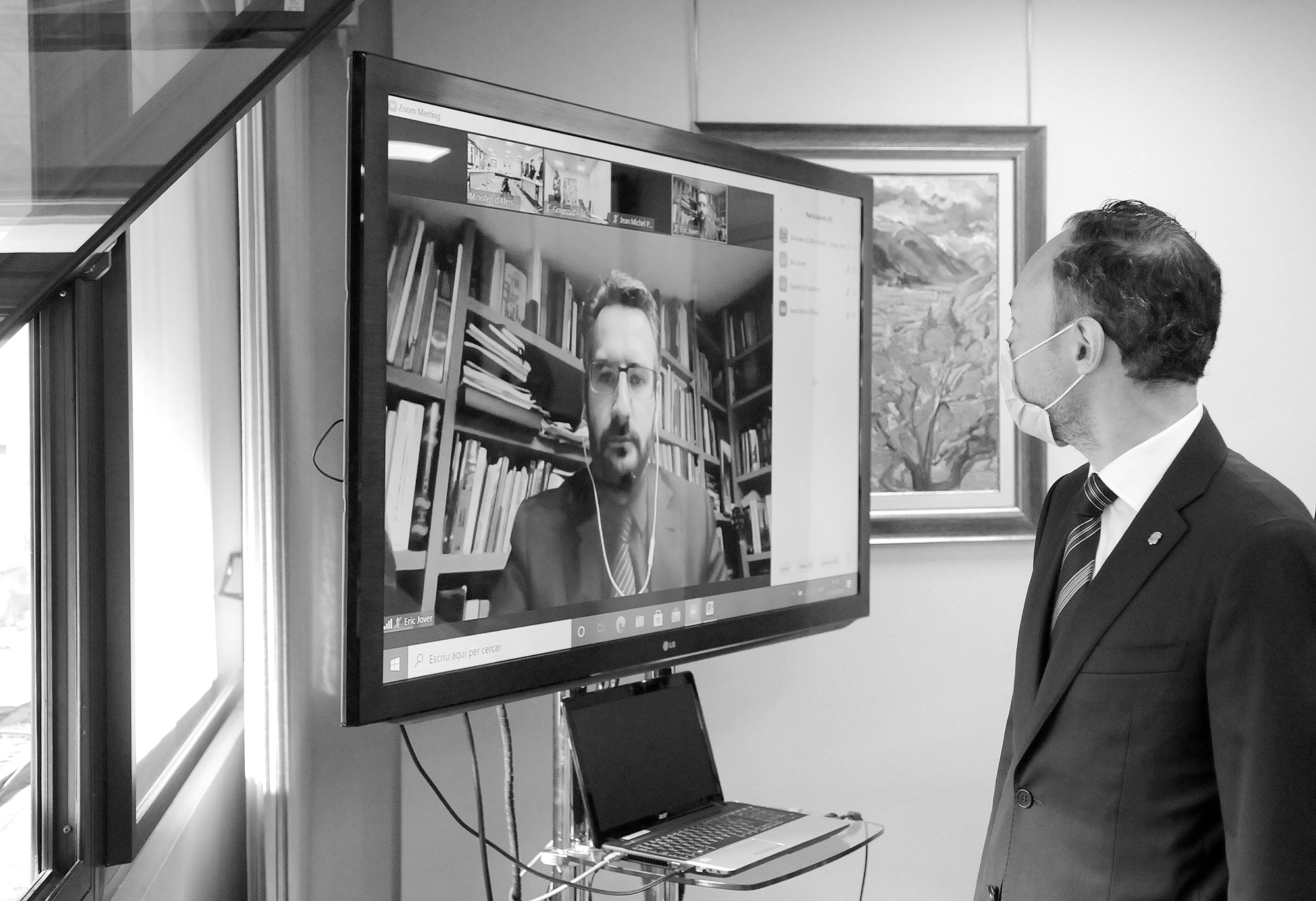 Espot, Guyot i Palacin valoren molt positivament la cooperació empresa en el quart Diàleg transfronterer