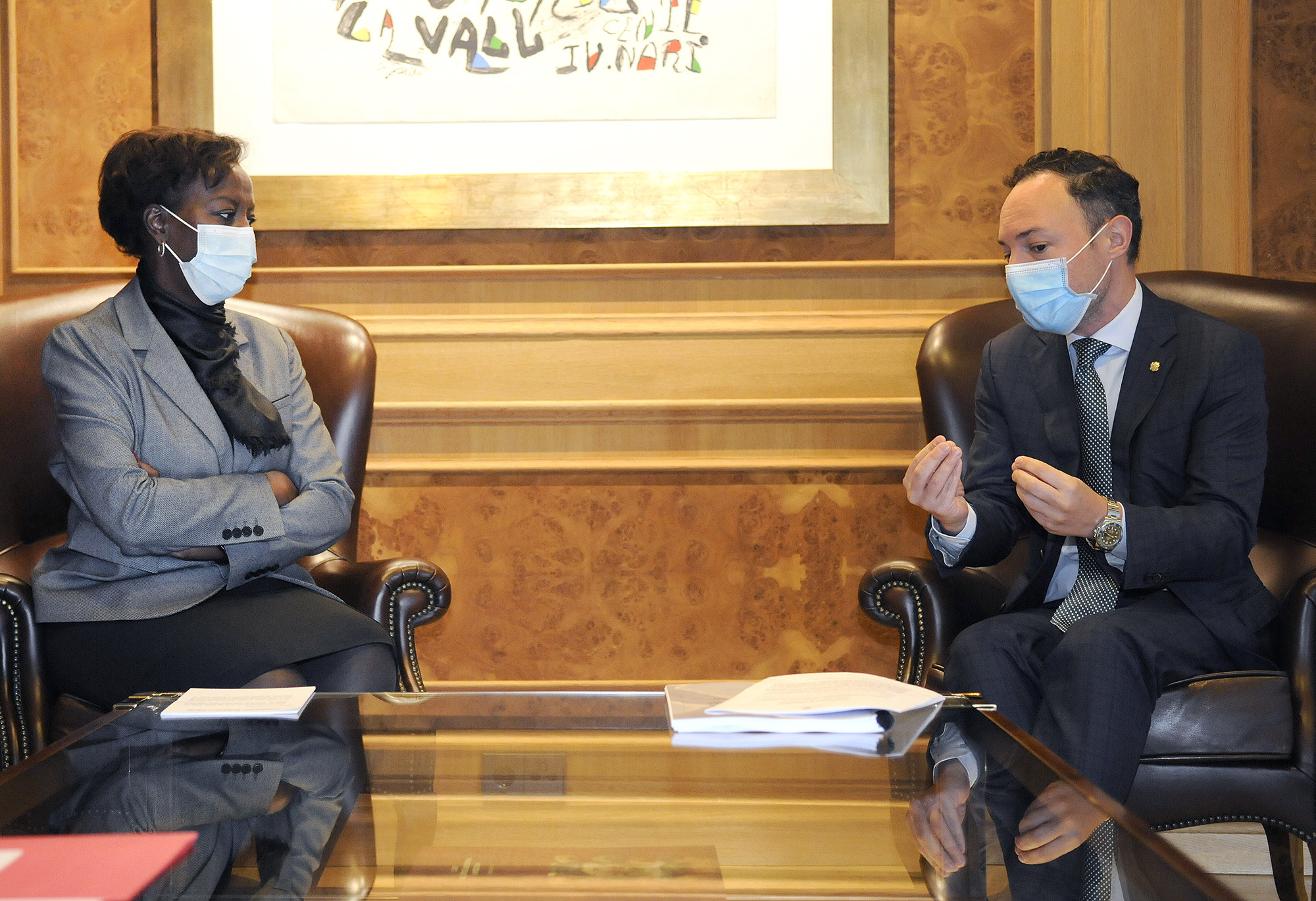 La secretària general de la Francofonia, Louise Mushikiwabo, destaca la implicació del Principat d’Andorra a l’OIF