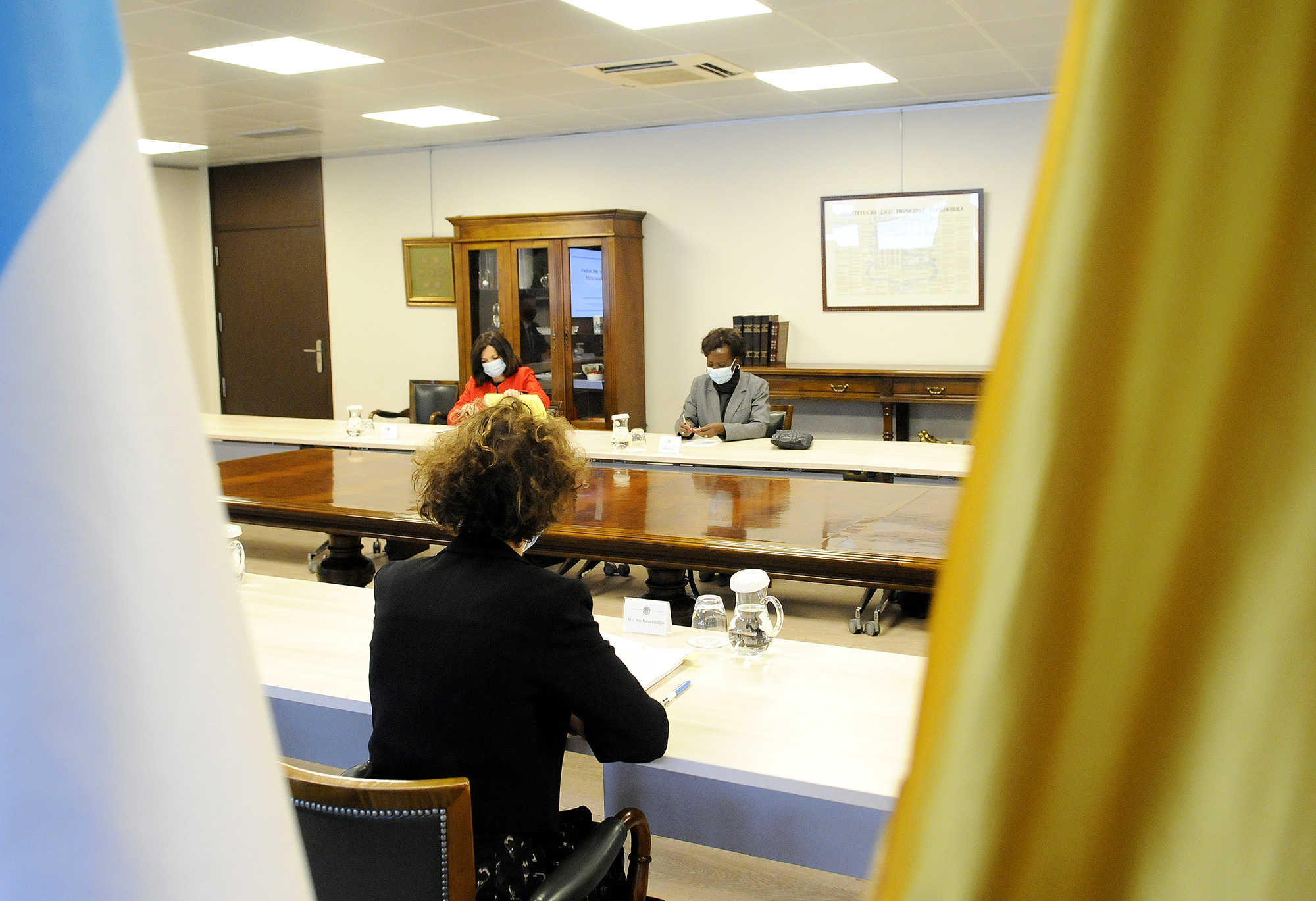 La secretària general de la Francofonia, Louise Mushikiwabo, destaca la implicació del Principat d’Andorra a l’OIF