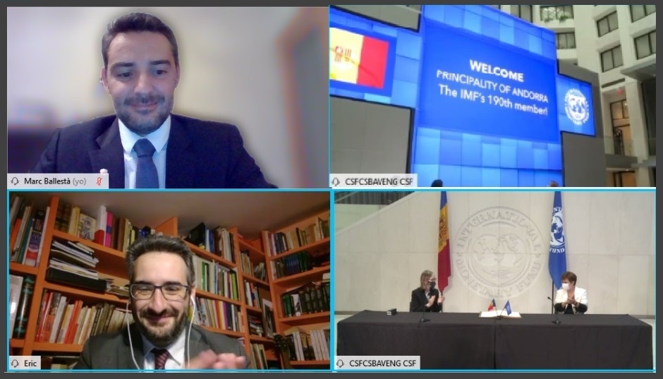 Andorra esdevé el 190è membre del Fons Monetari Internacional