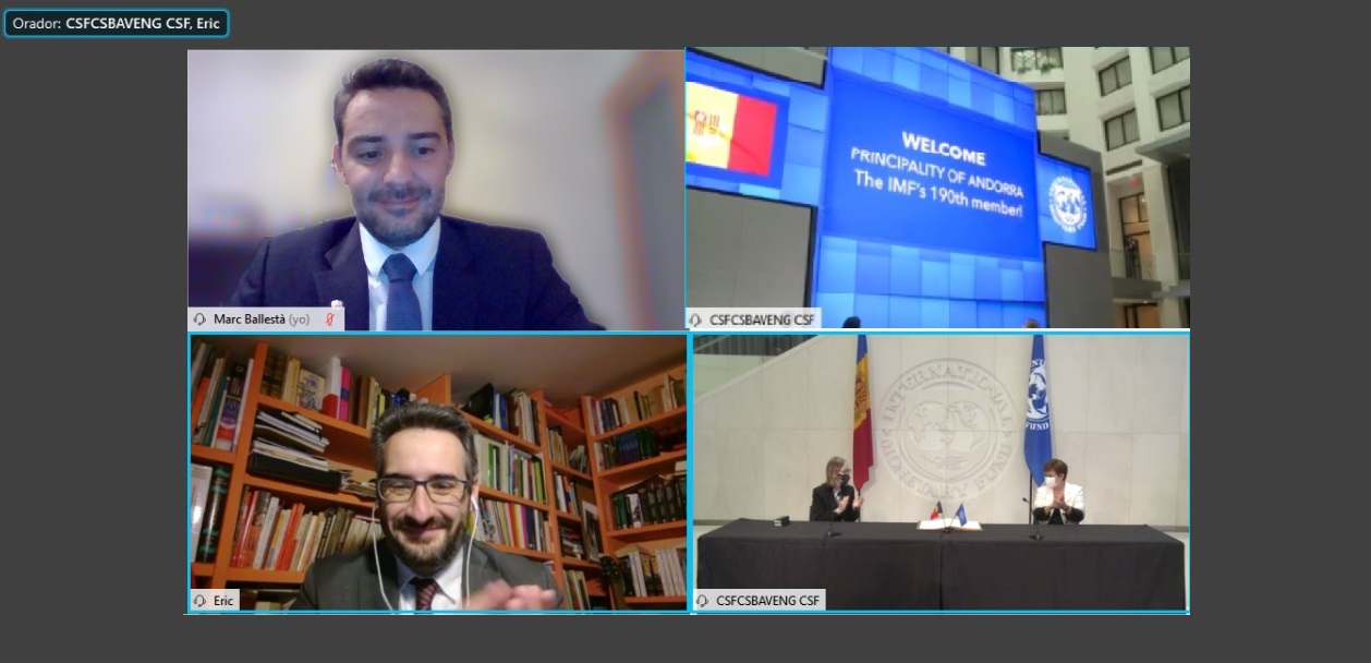 Andorra esdevé el 190è membre del Fons Monetari Internacional