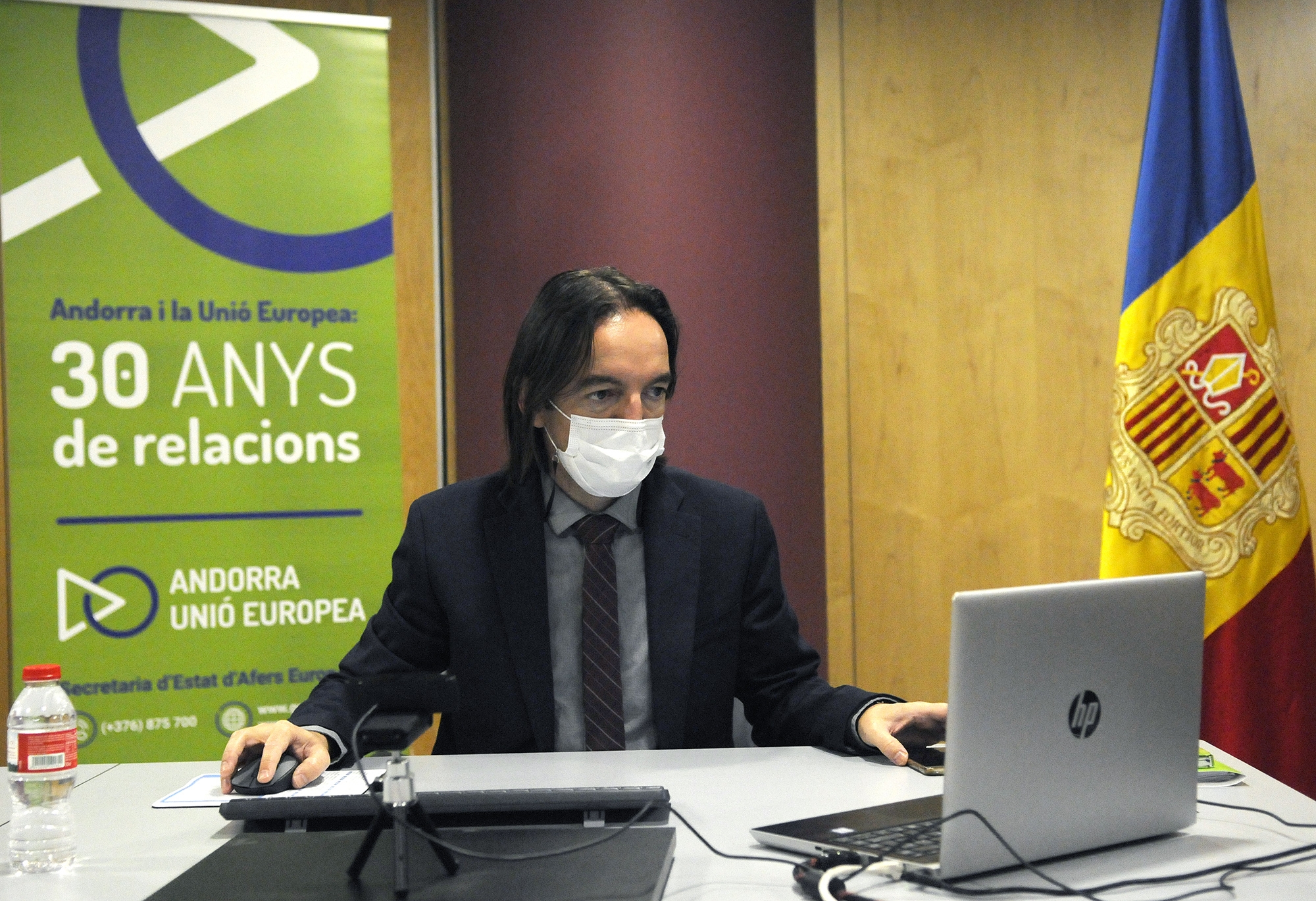 Les converses entre Andorra i la Unió Europea per assolir l’Acord d’associació continuen amb una nova ronda de negociació telemàtica