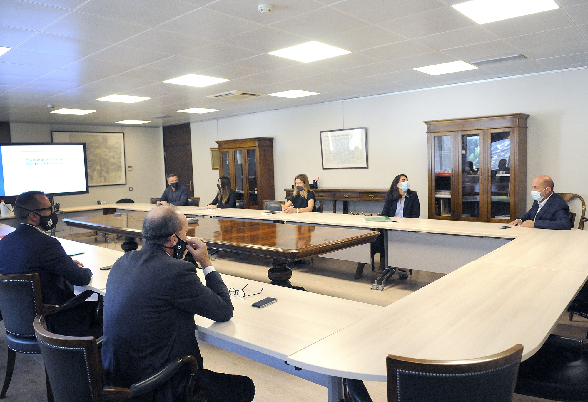 Avancen els treballs per desenvolupar el Pla Integral de Salut Mental i Addicions