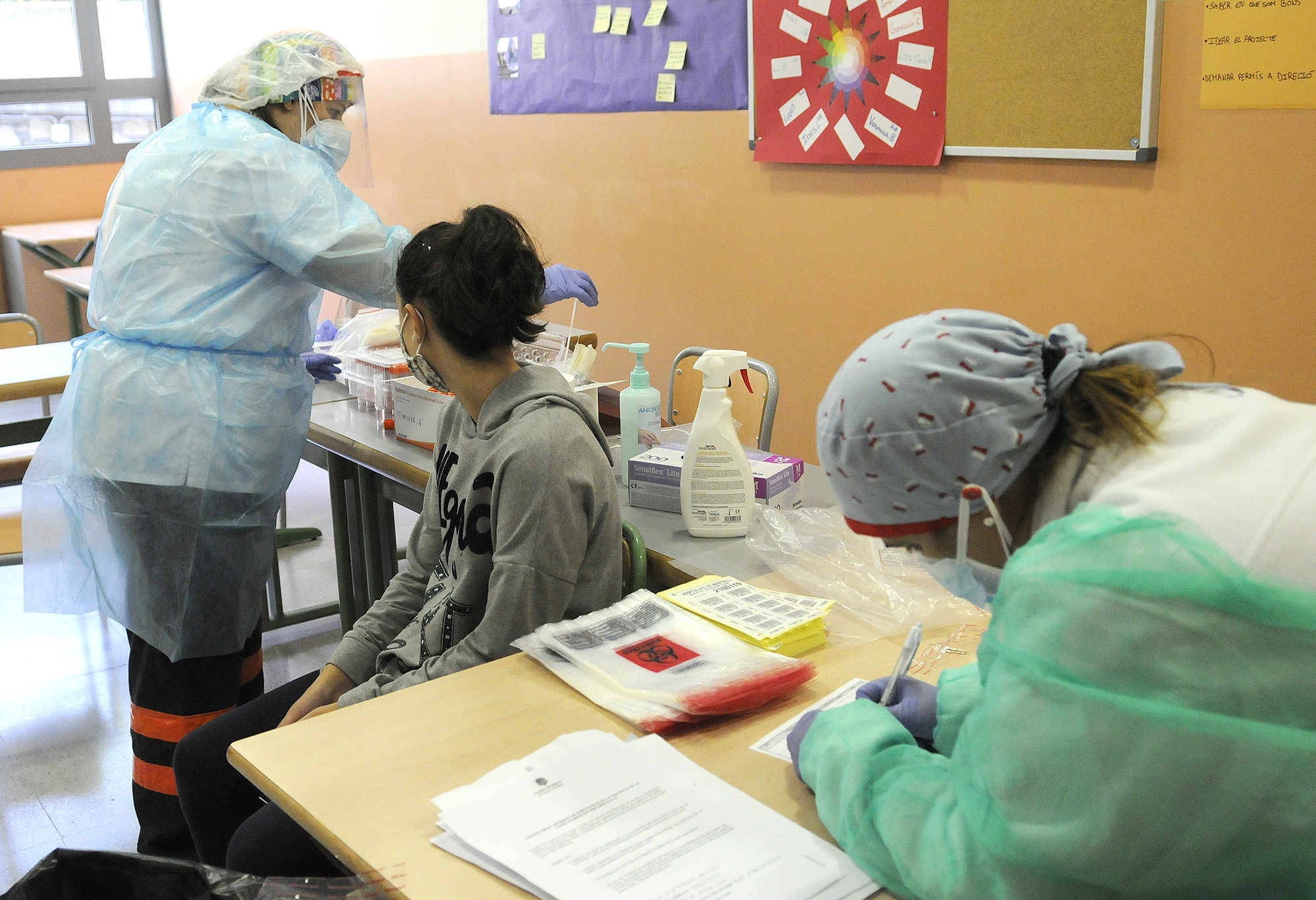 Comença el cribratge específic a l’Escola Andorrana de Segona Ensenyança d’Encamp