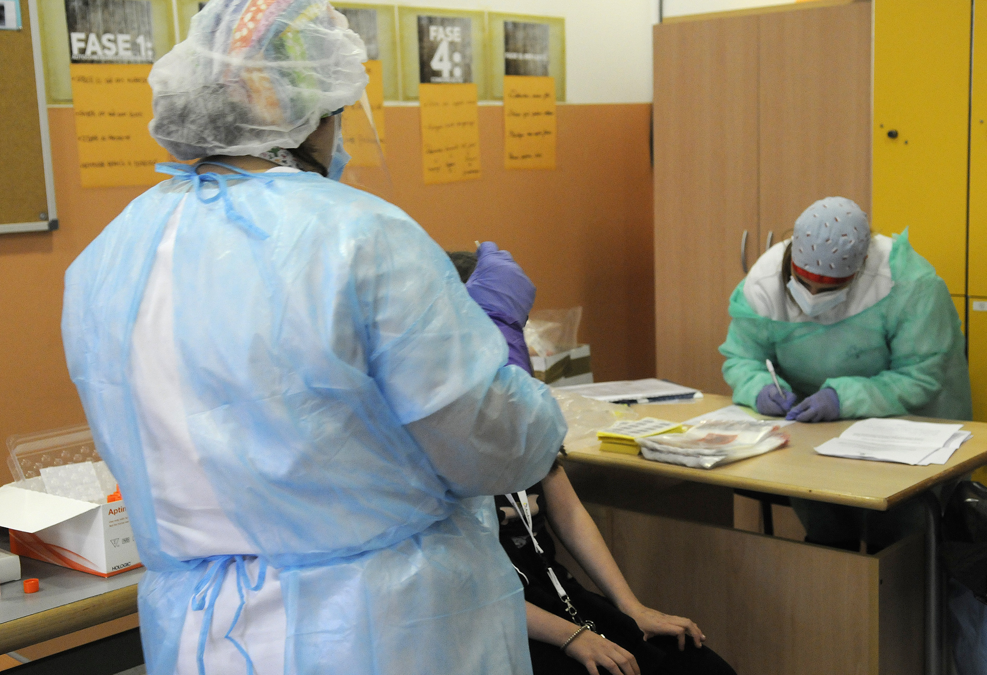 Comença el cribratge específic a l’Escola Andorrana de Segona Ensenyança d’Encamp