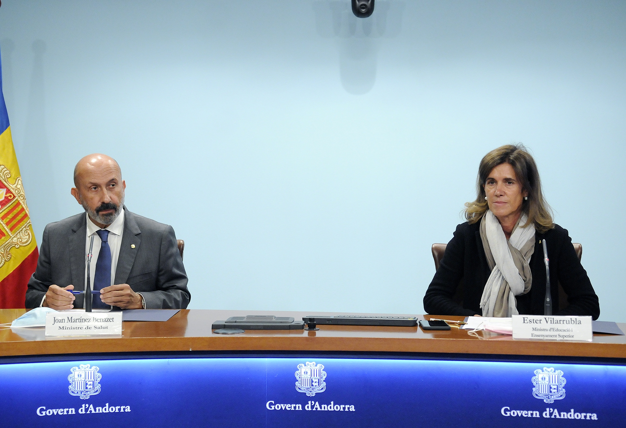 Salut i Educació elaboren una enquesta per millorar els sistemes de prevenció davant la COVID-19 als centres escolars després del cribratge massiu