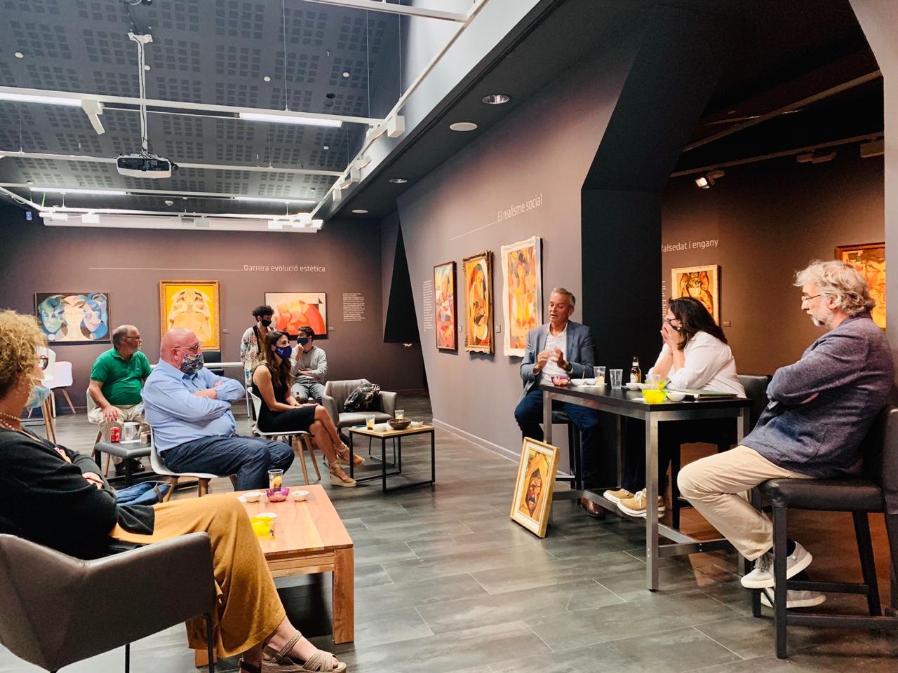 La sala d’exposicions del Govern Artalroc tanca les seves portes després de 19 exposicions i més de 20.000 visitants