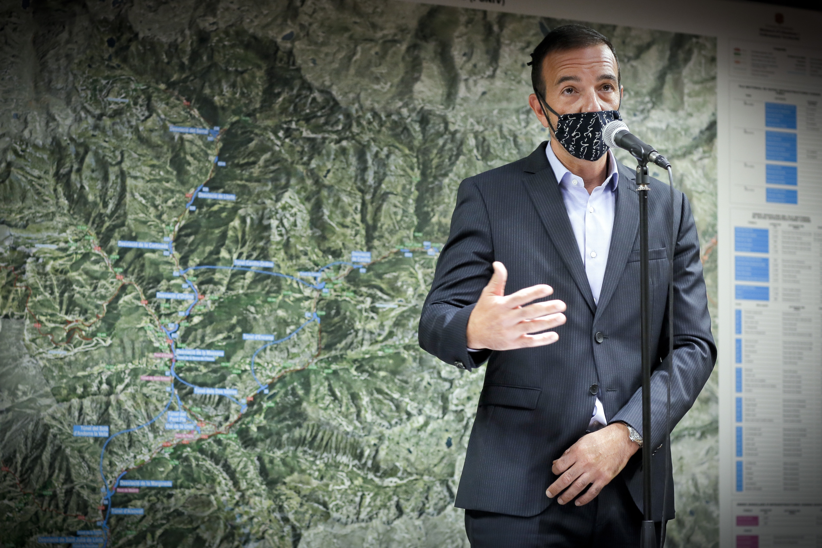 Les obres de reforç del mur de contenció de l’Escola Andorrana de Segona Ensenyança d’Encamp començaran abans de l’inici de curs