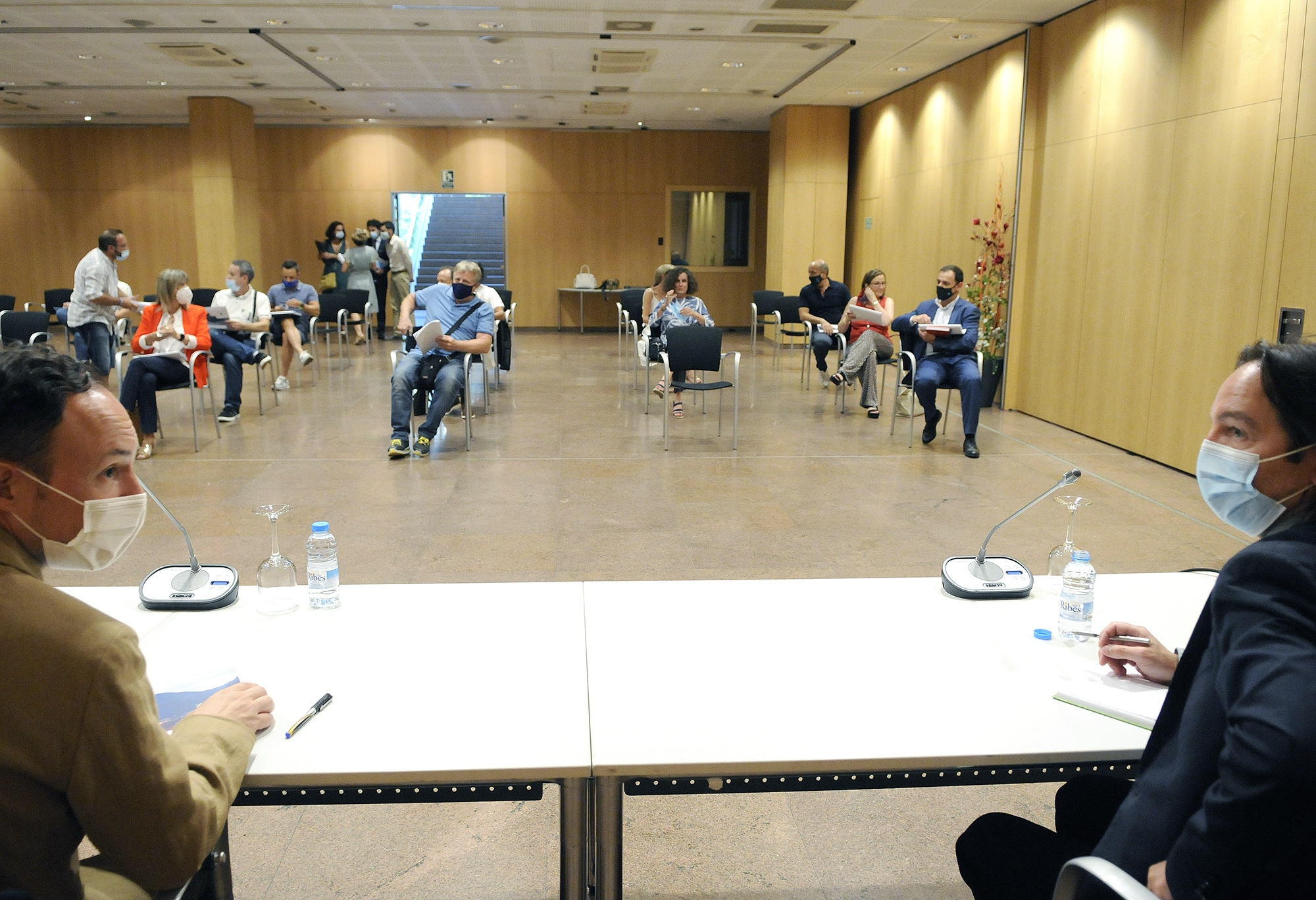 Espot es reuneix amb els representants dels Comuns, sindicats i entitats del país per presentar-los el nou pla d’acció, ‘Horitzó 23’