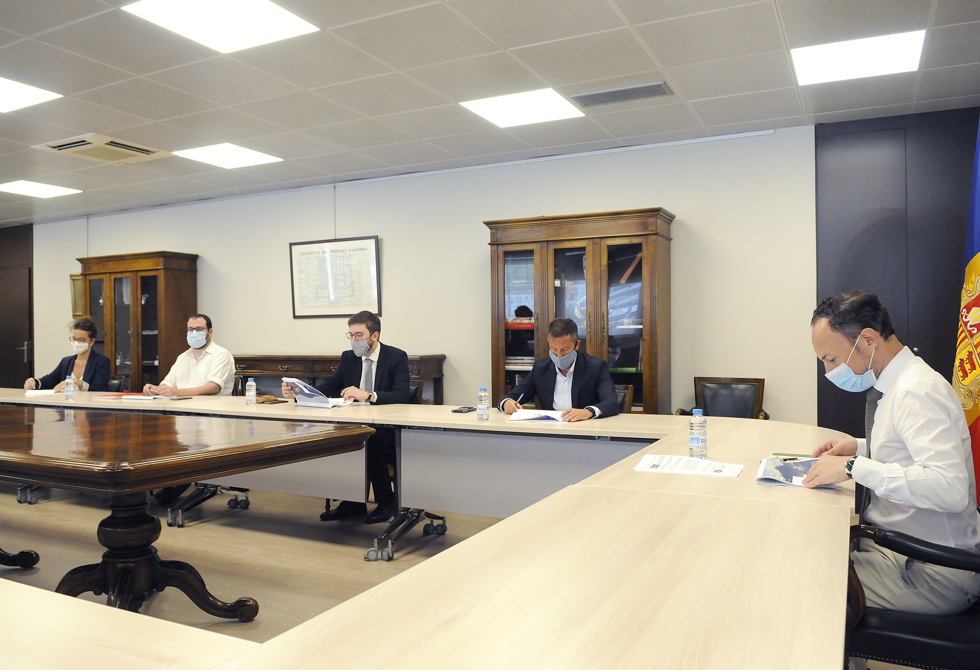 El Govern presenta ‘Horitzó 23’ als grups de l’oposició