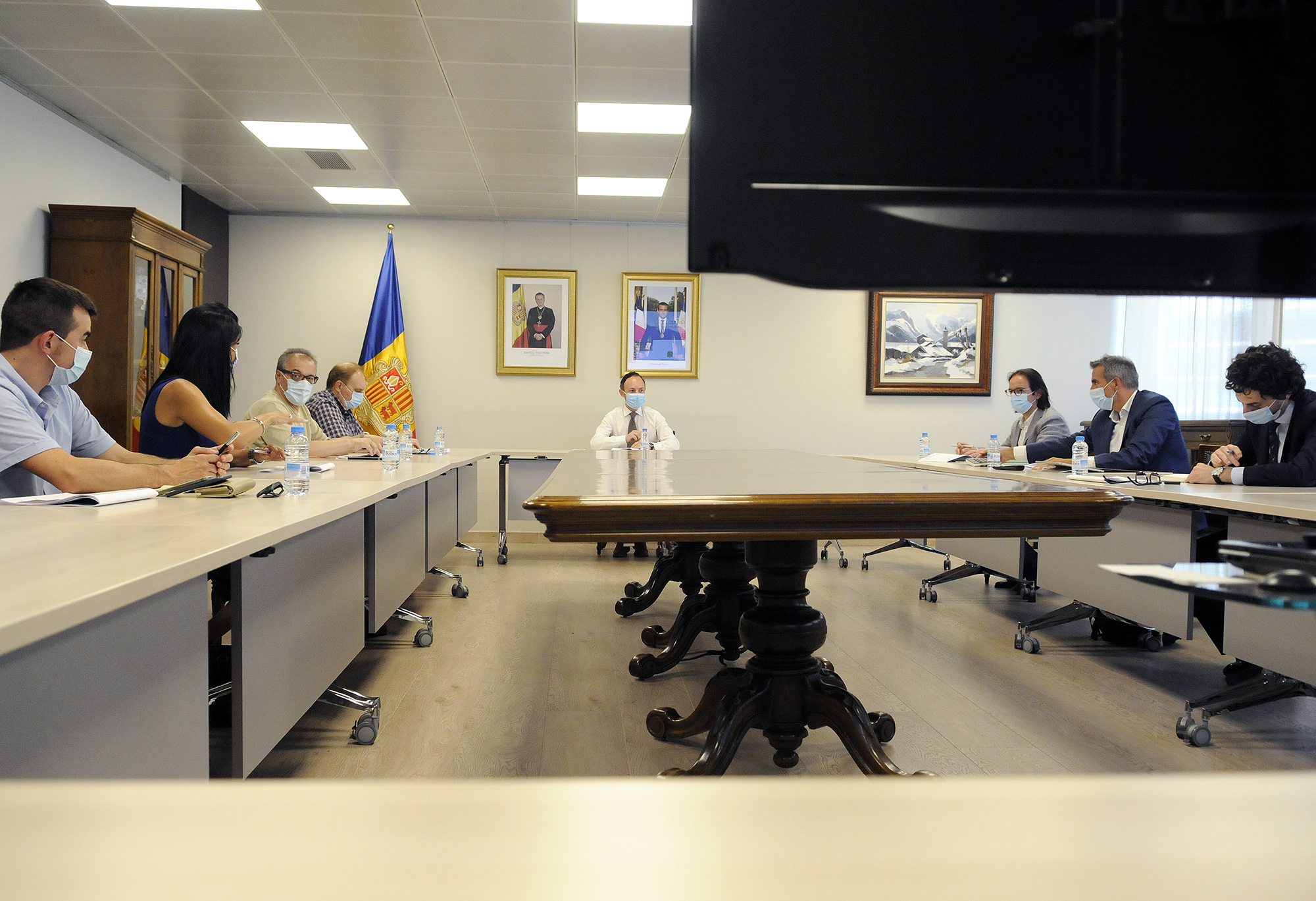 El Govern presenta ‘Horitzó 23’ als grups de l’oposició