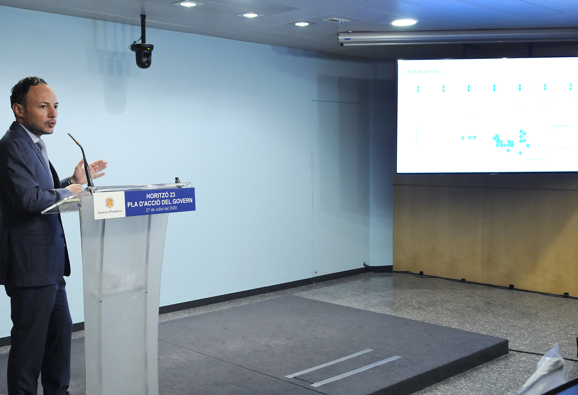 El Govern presenta ‘Horitzó 23’, el pla d’acció per a la resta de la legislatura