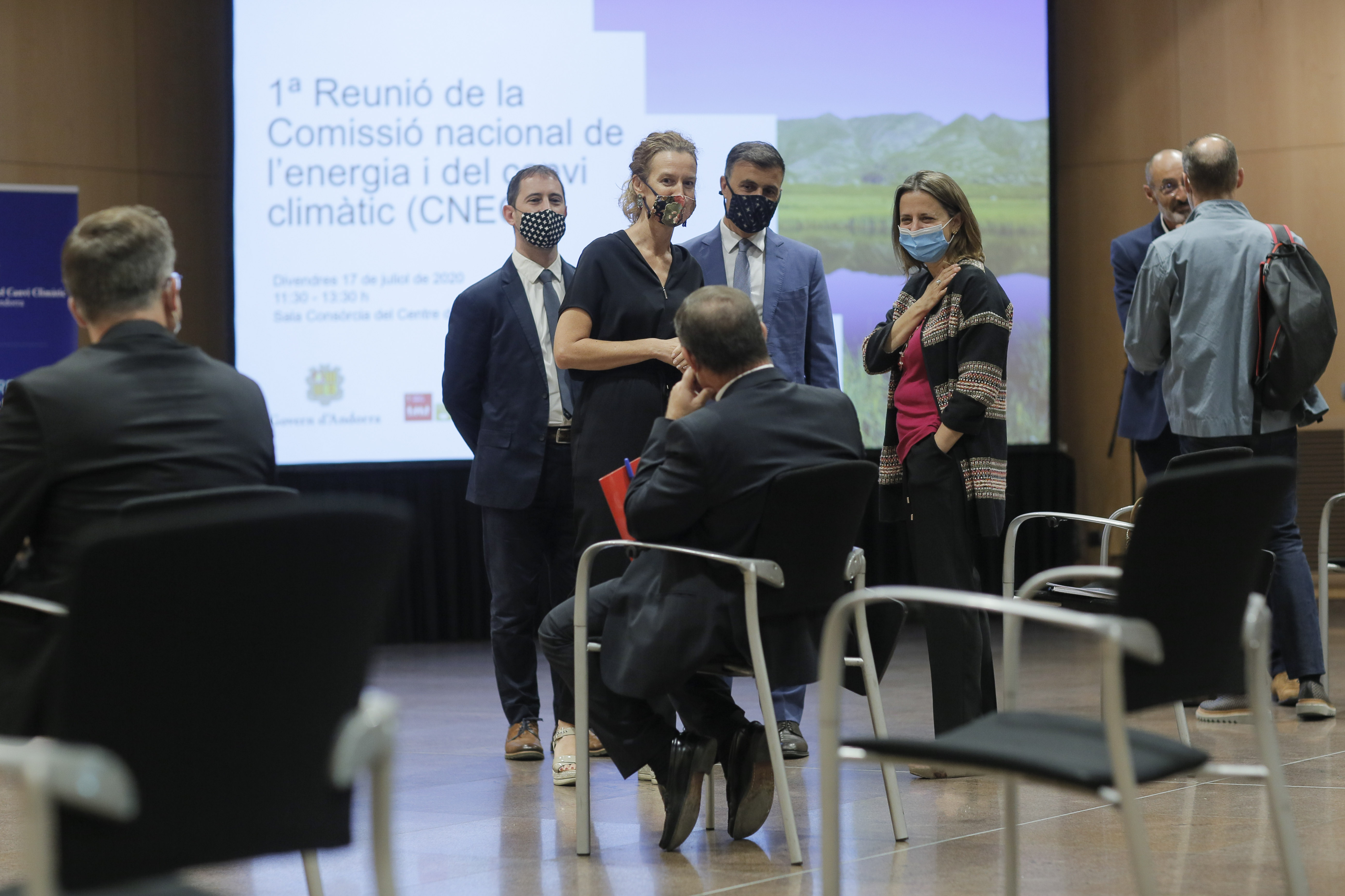 Primera reunió de la Comissió Nacional de l’Energia i del Canvi Climàtic per analitzar l’Estratègia energètica nacional