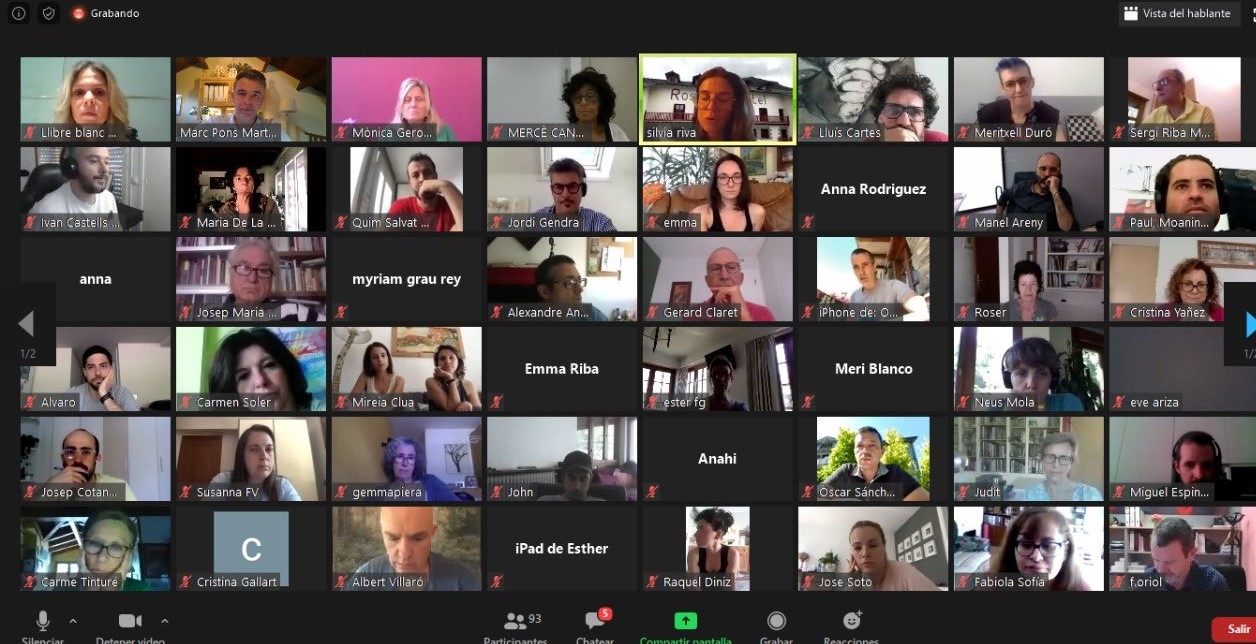 Prop d’un centenar de creadors i membres del teixit cultural andorrà ja tenen veu en el fòrum del Llibre blanc