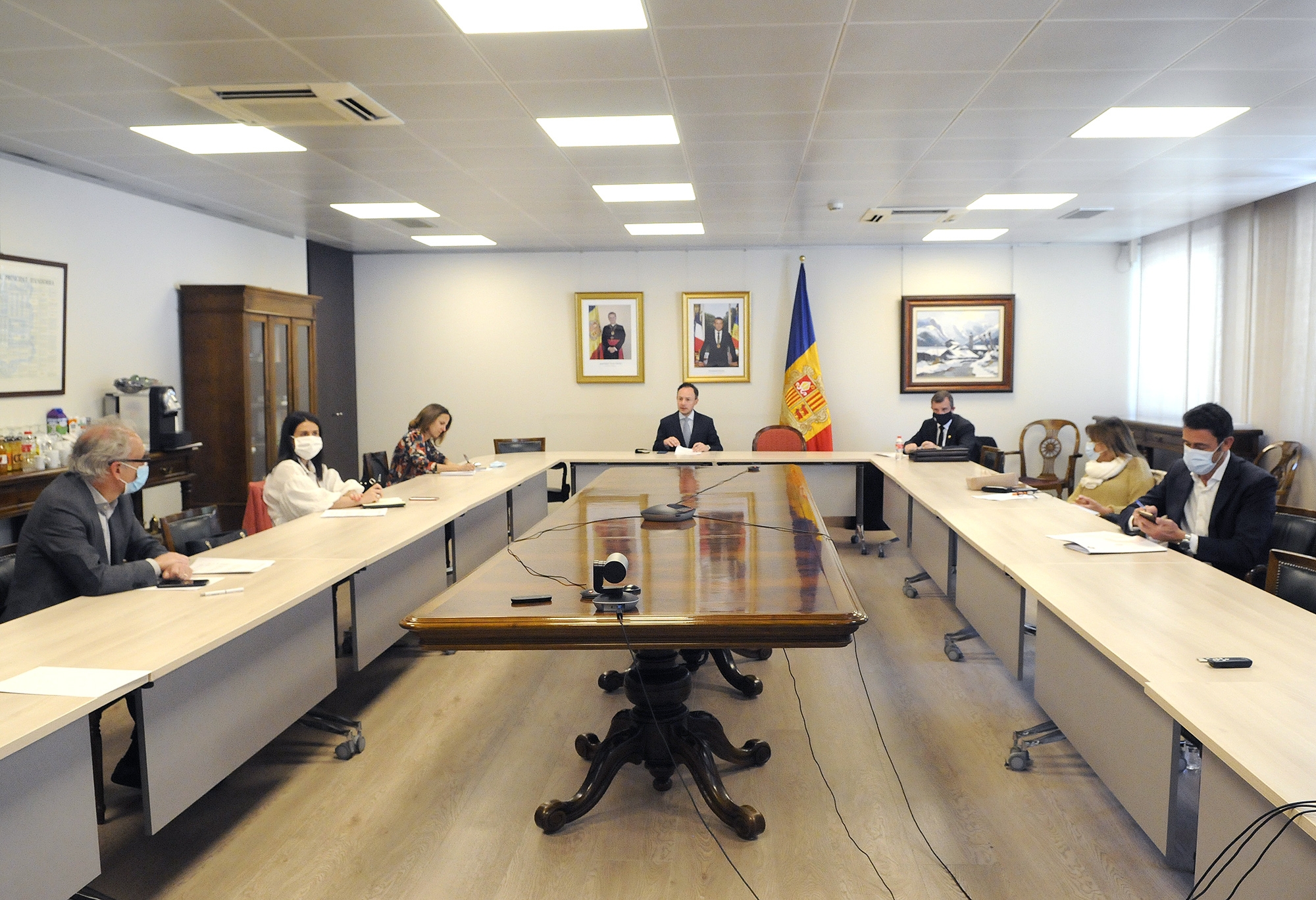 Espot lliura als cònsols majors els esborranys de projectes de llei que està treballant l’Executiu relacionats amb la situació generada per la COVID-19