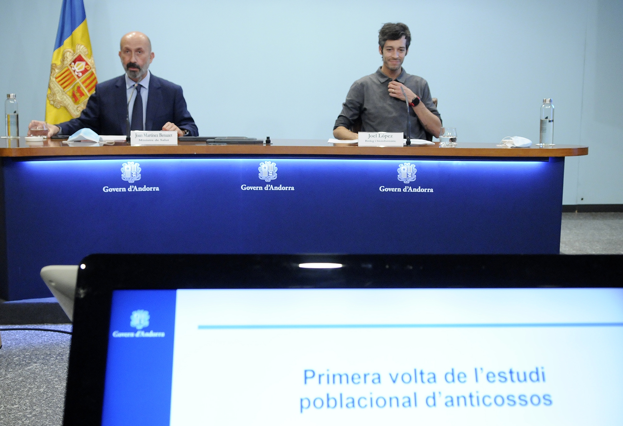 El 9,44% de la població ha generat anticossos de la COVID-19, segons els resultats parcials de la primera volta de l’estudi massiu