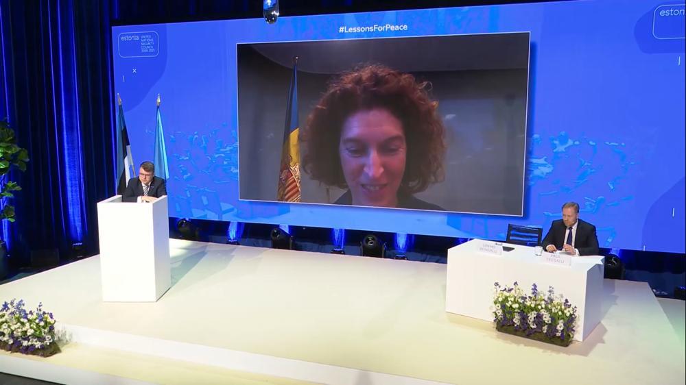 Ubach referma el compromís d’Andorra amb la cooperació internacional en la reunió telemàtica del Consell de Seguretat de les Nacions Unides