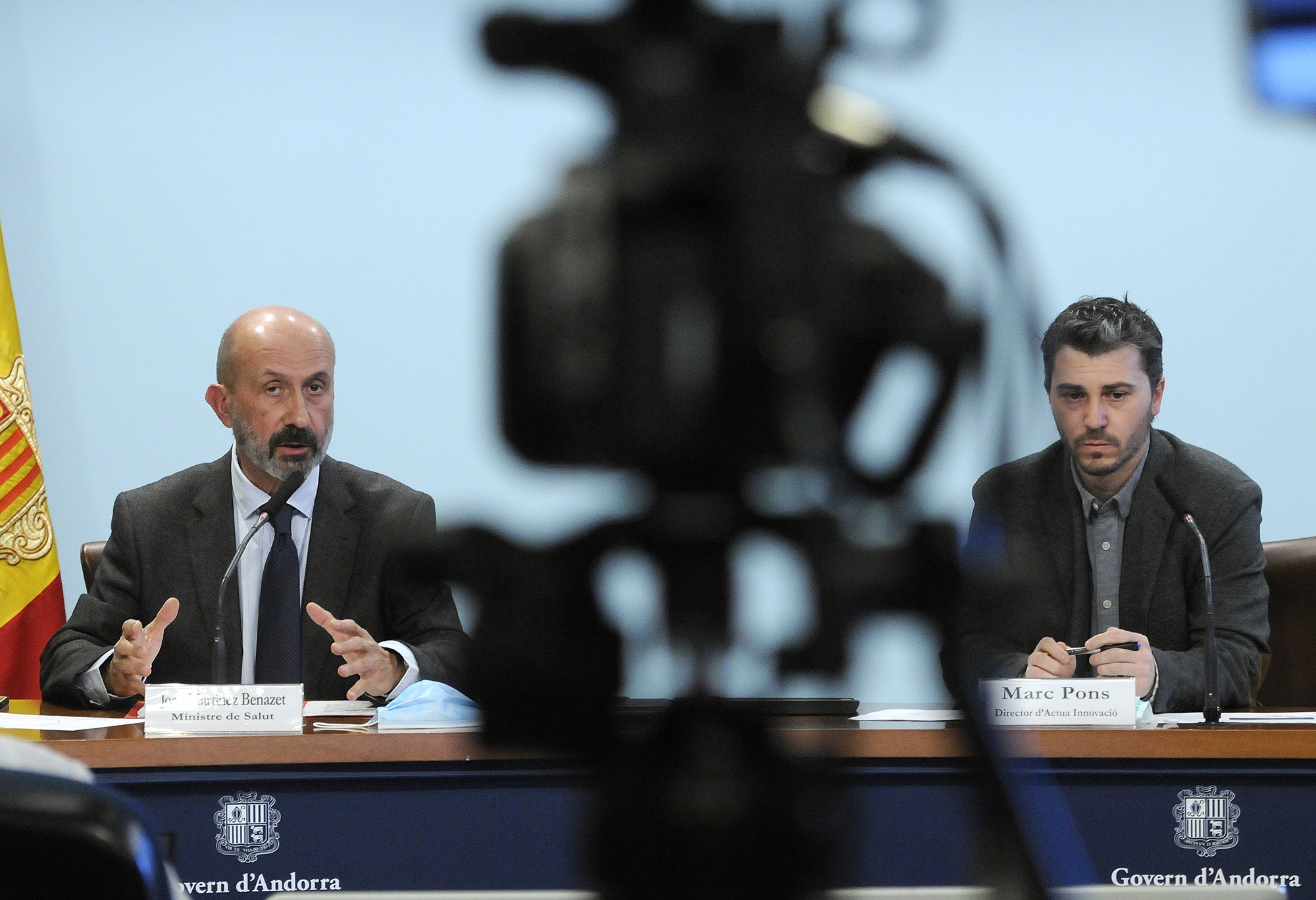 Martinez Benazet presenta l’operativa per fer l’estudi d’anticossos a tota la població