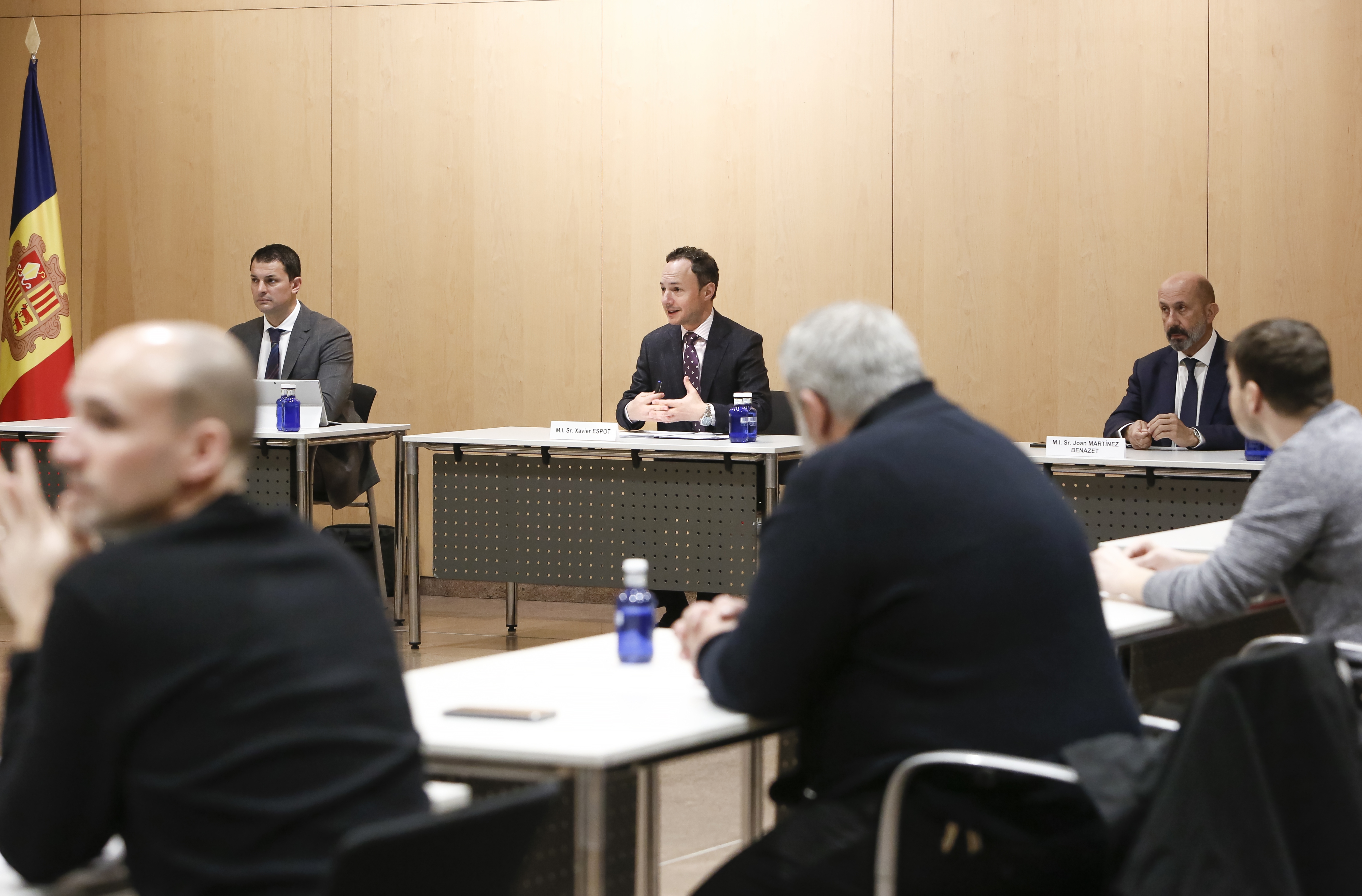 Trobada del cap de Govern amb els agents econòmics i socials