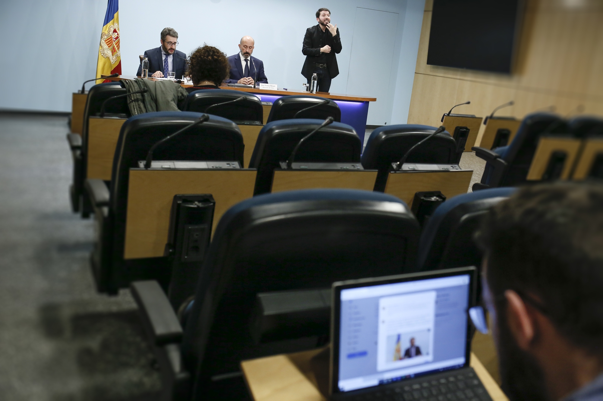 El Govern anuncia les mesures de FEDA i Andorra Telecom per pal·liar les conseqüències econòmiques derivades de la COVID-19