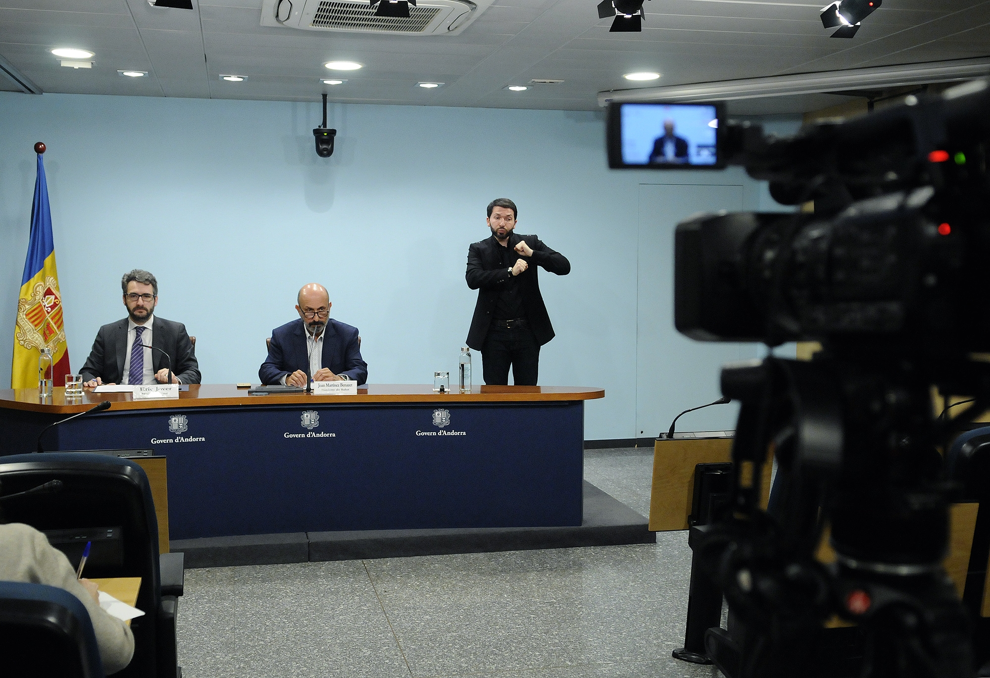 Martínez Benazet informa dels protocols a seguir per als ciutadans que presentin símptomes de la COVID-19