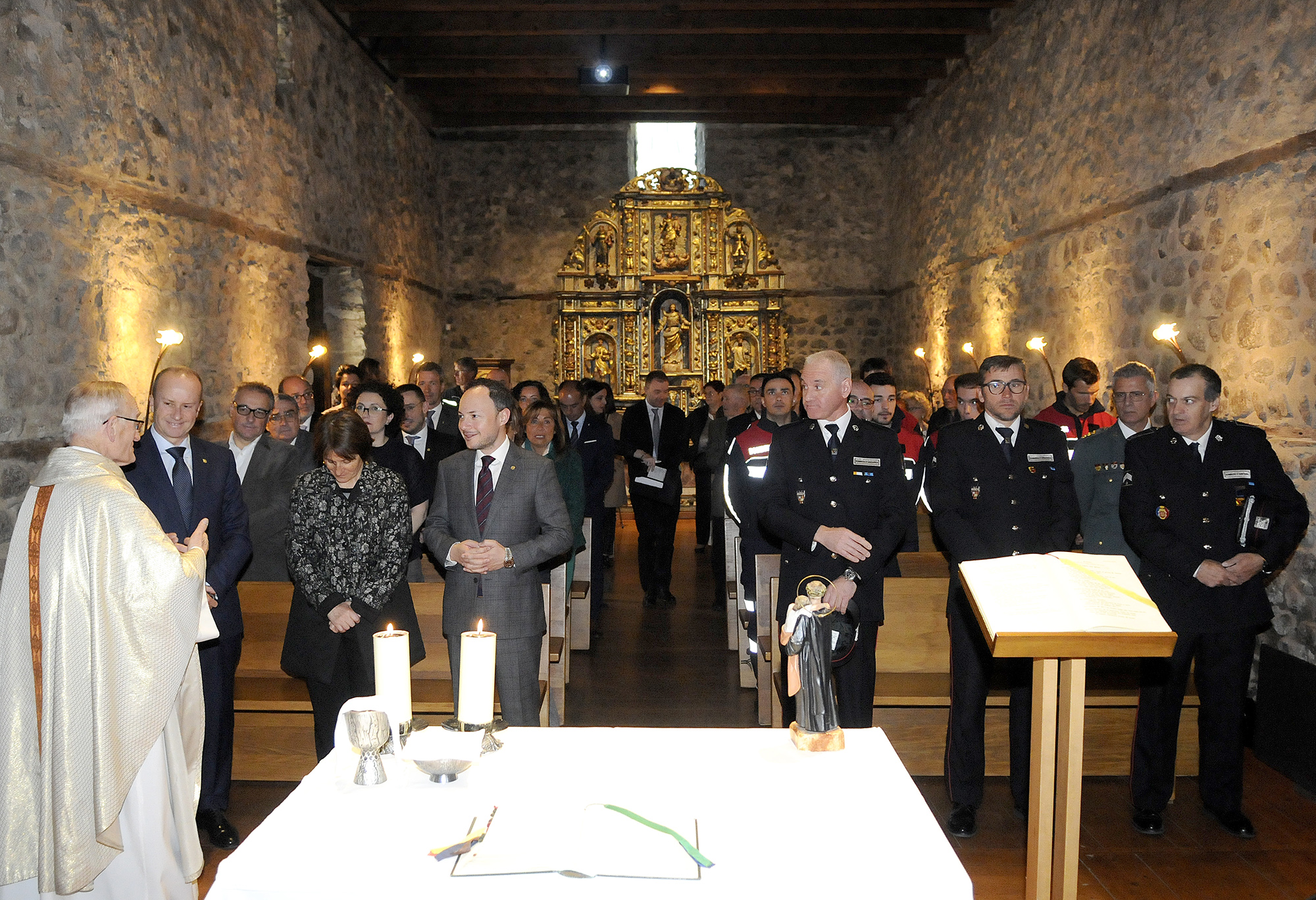 Els Bombers celebren el dia del seu patró arribant als 120 efectius