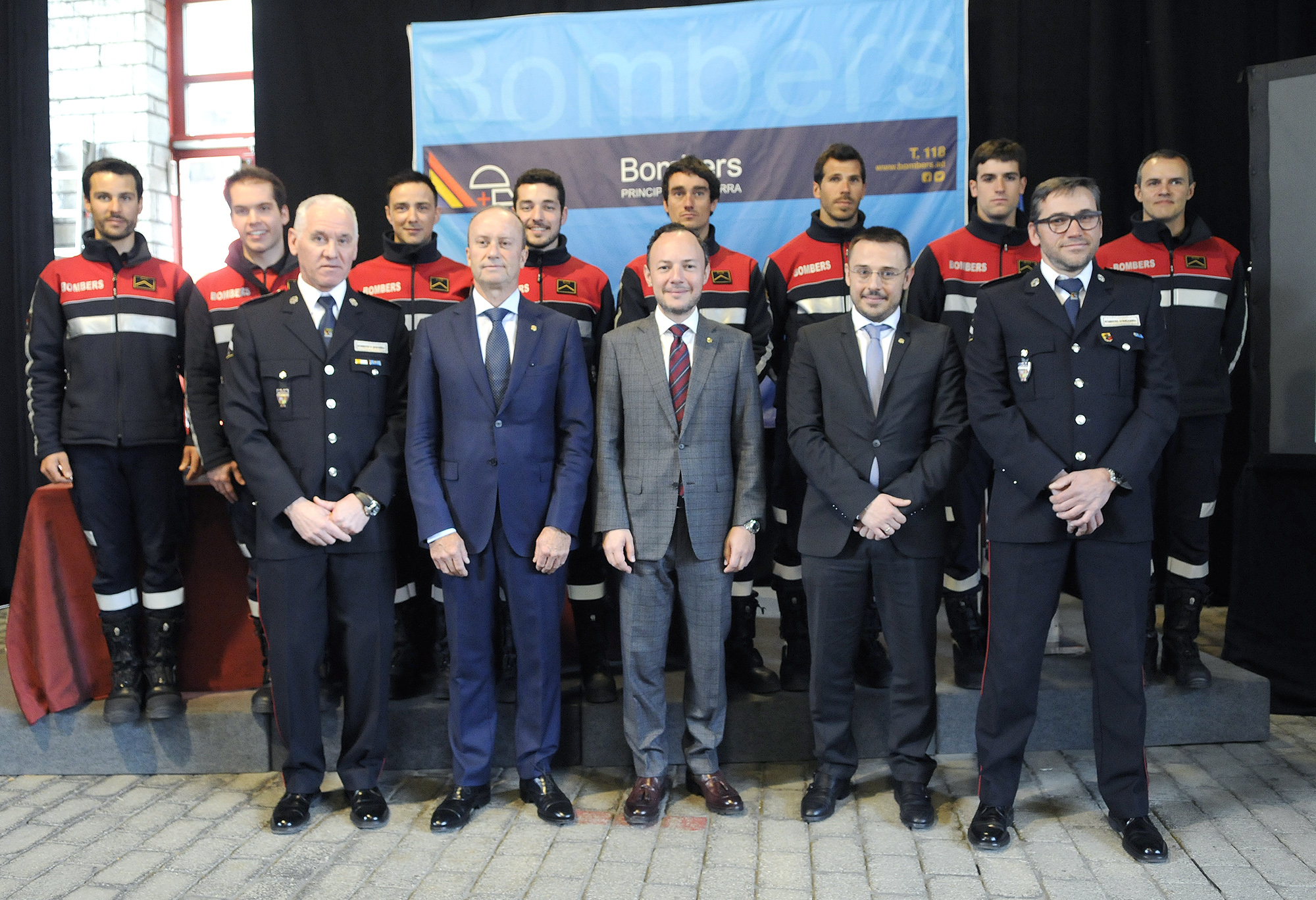 Els Bombers celebren el dia del seu patró arribant als 120 efectius