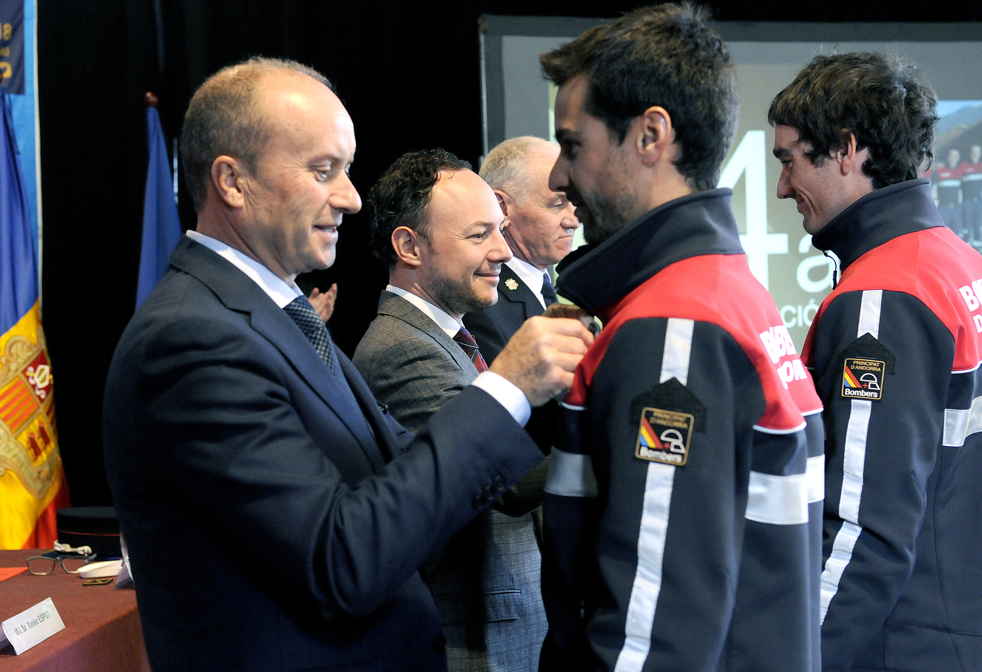 Els Bombers celebren el dia del seu patró arribant als 120 efectius