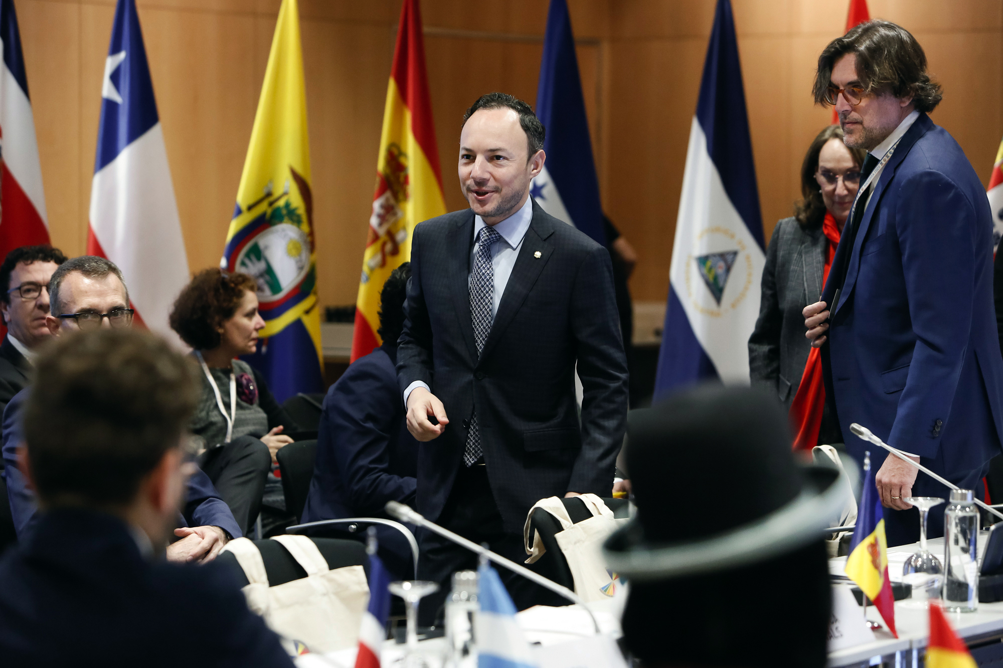 Xavier Espot, Verònica Canals i Rebeca Grynspan inauguren la XII Reunió Iberoamericana de Ministres de Turisme a Andorra