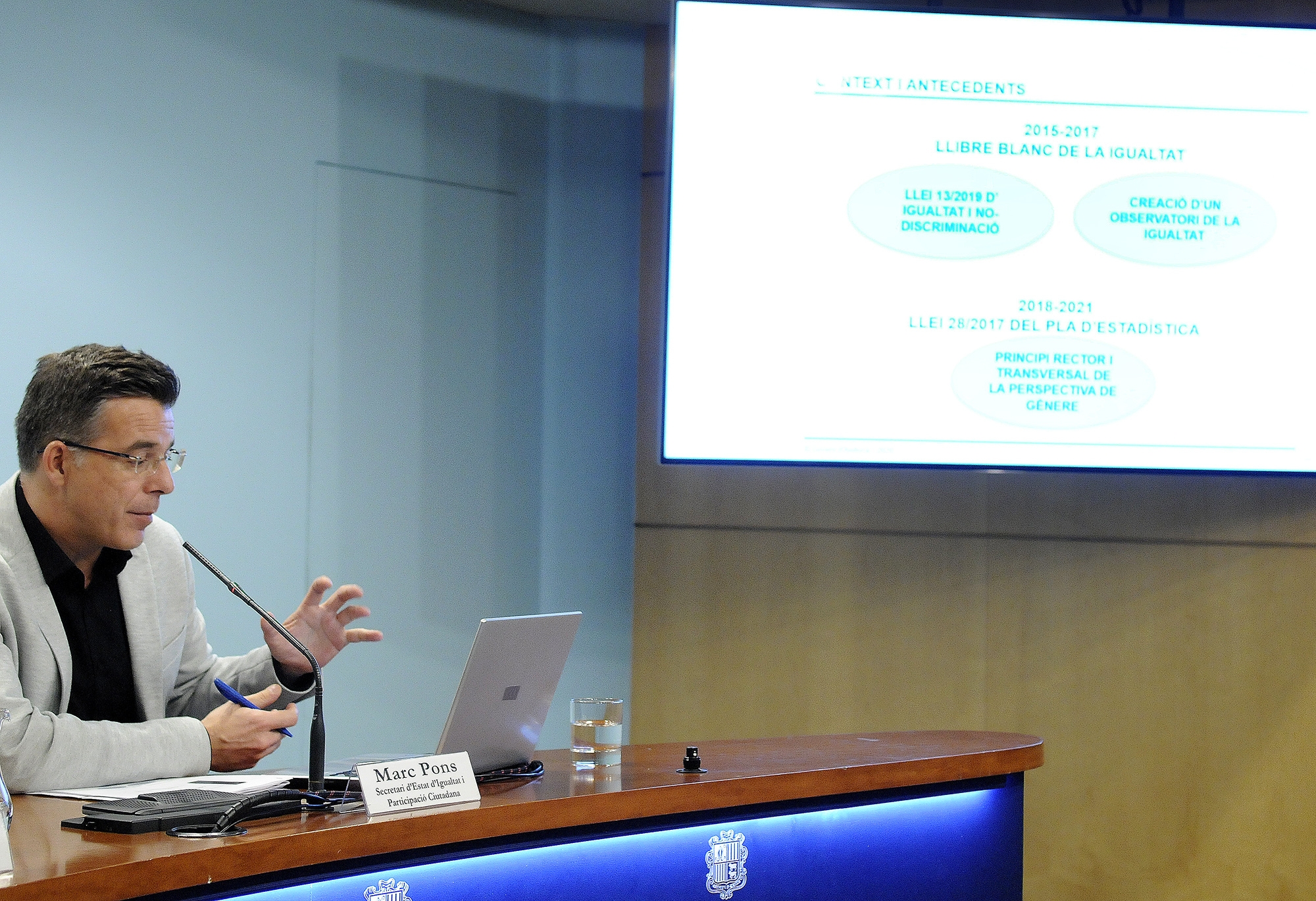 S'aprova el Reglament per a la creació de l’Observatori de la Igualtat