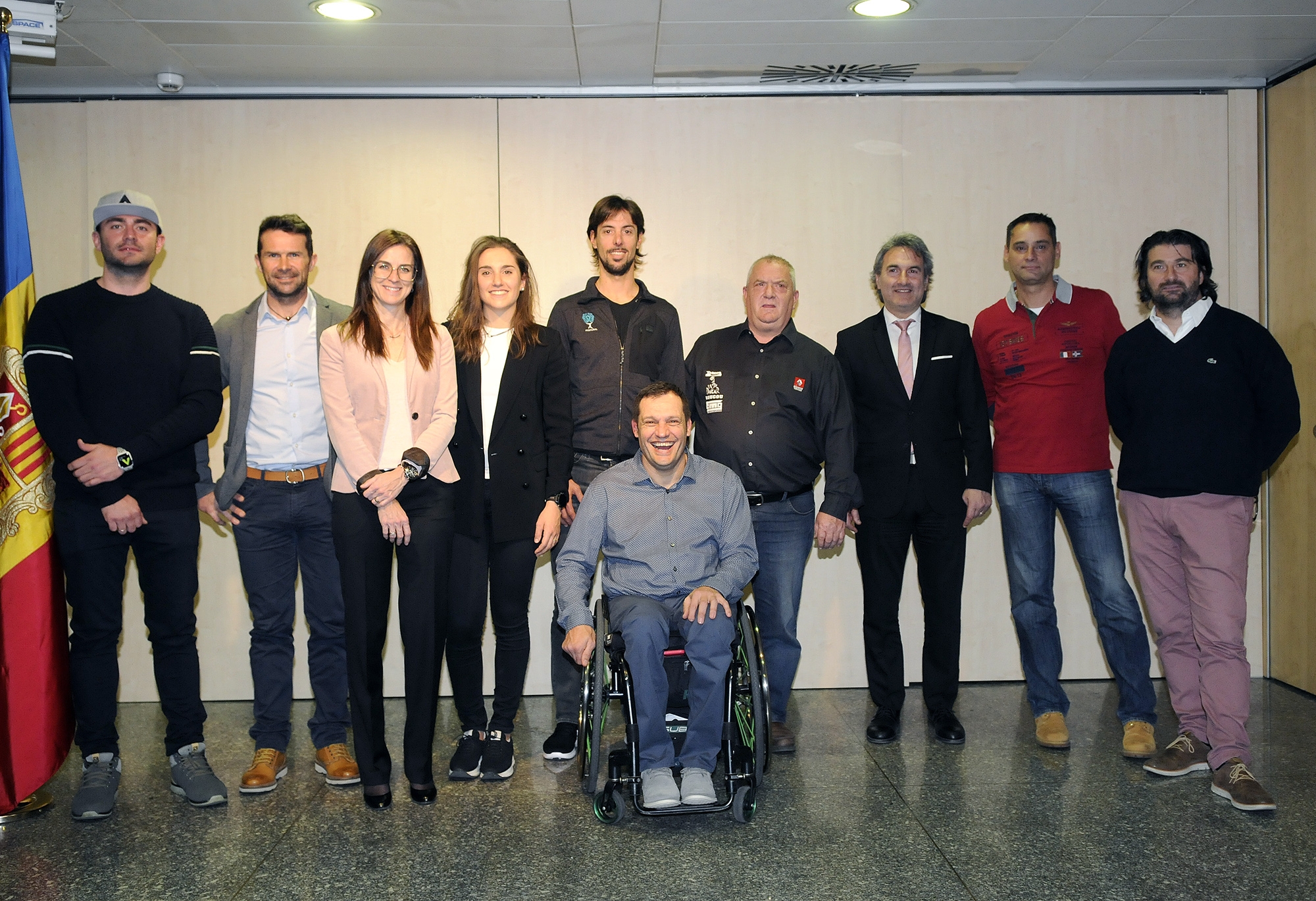 Espot i Riva reben als andorrans i residents participants en el ral·li Dakar 2020