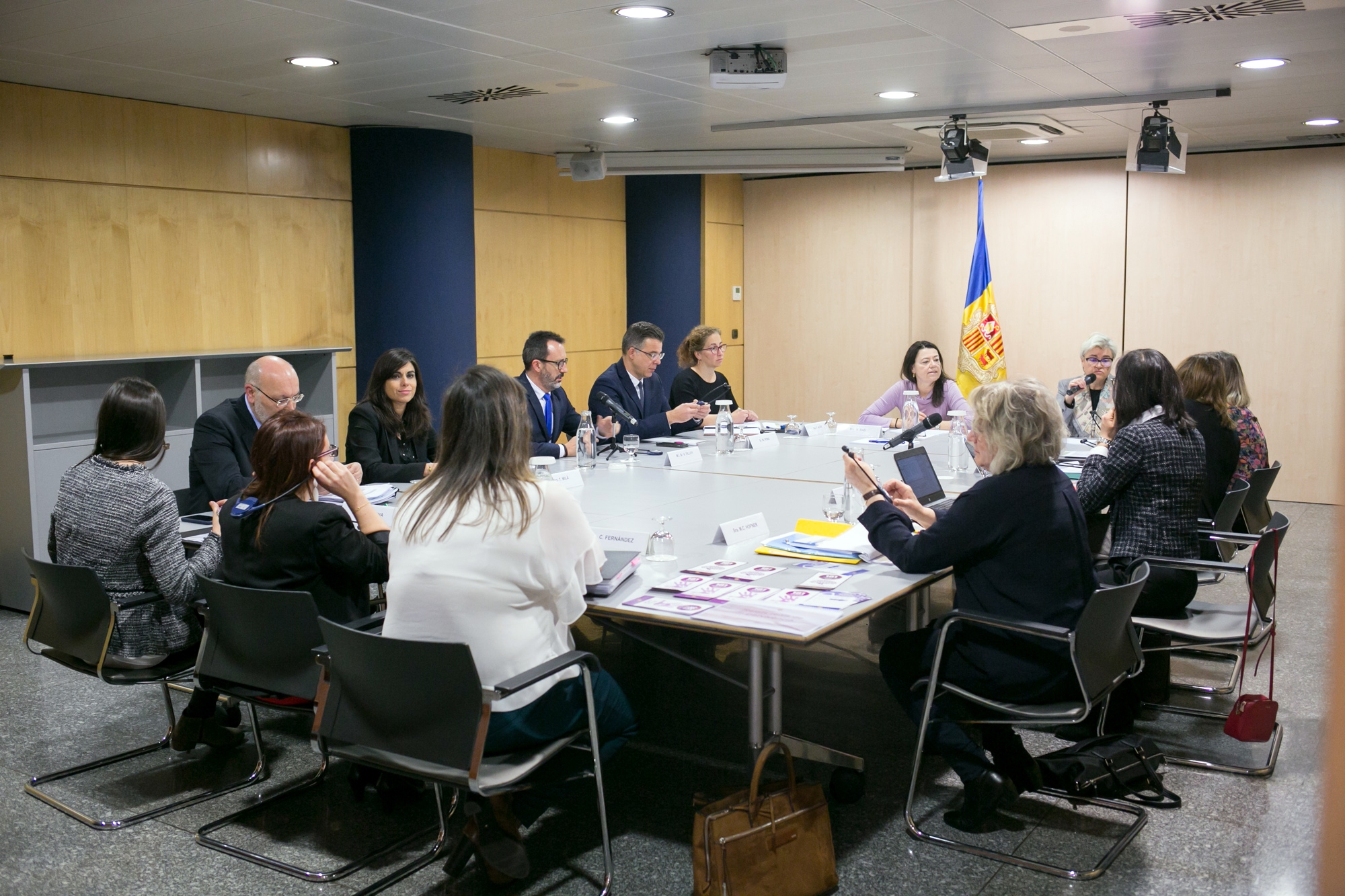 El Grup d’experts sobre la lluita contra la violència envers les dones i la violència domèstica visita Andorra per avaluar els avenços en aquesta matèria