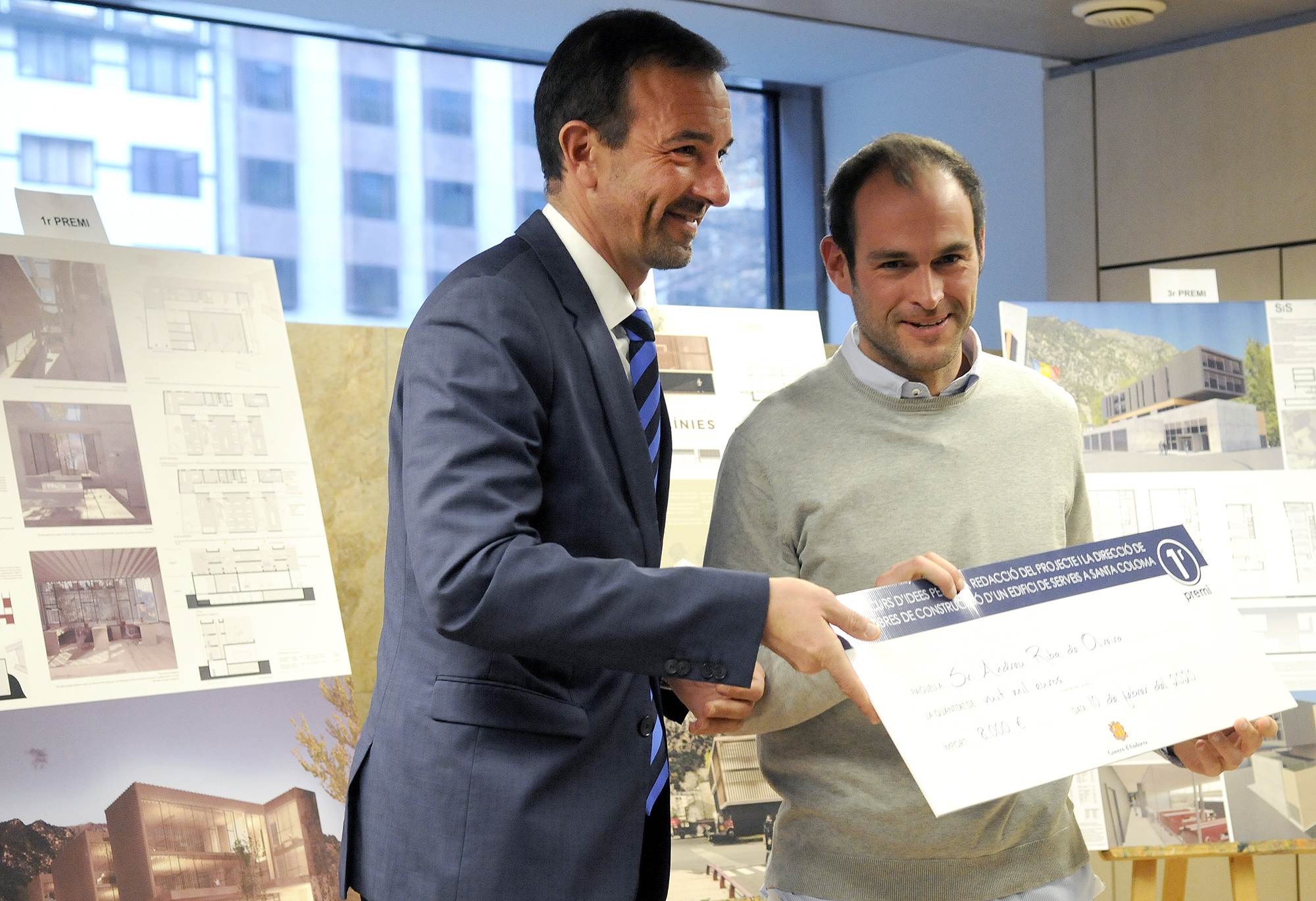 El projecte ‘Connectats amb l’exterior’ d’Andreu Riba guanya el concurs d’idees pel nou edifici de serveis de Santa Coloma