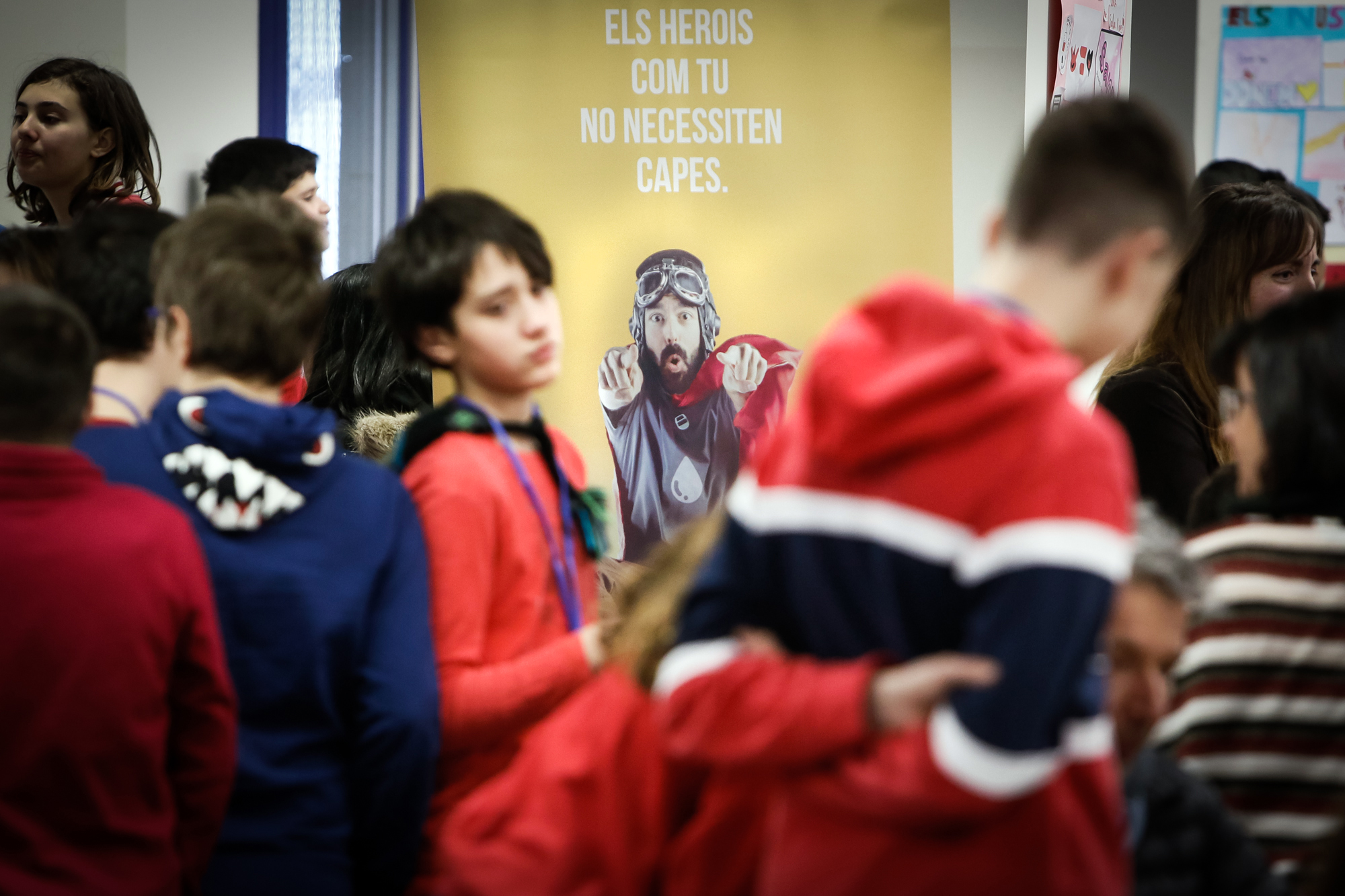 350 alumnes de Segona Ensenyança organitzen la segona campanya de recollida de sang en col·laboració amb la Creu Roja