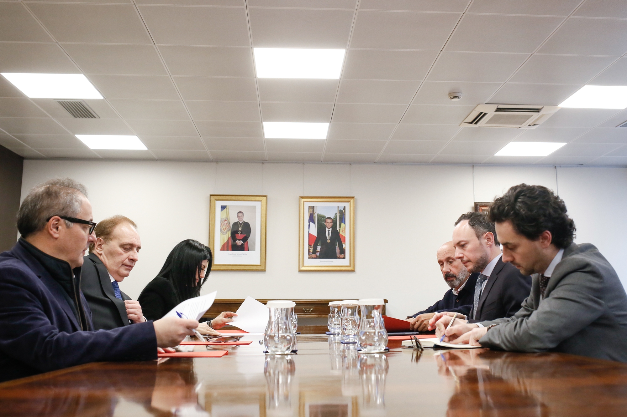 Espot i Benazet es troben amb el Grup Parlamentari Tercervia + Unió Laurediana + Independents per avançar en el pacte d’Estat de Salut