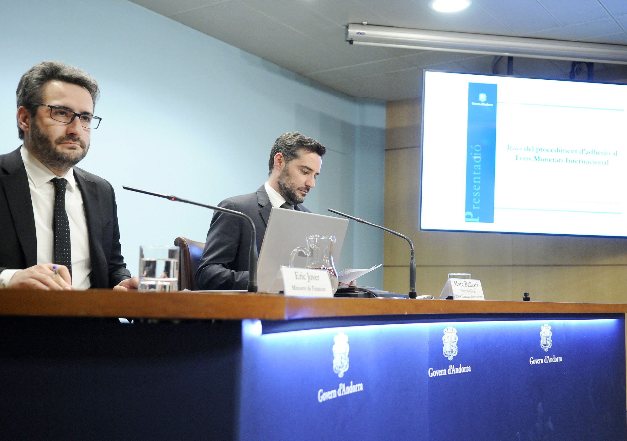 El Govern inicia el procediment d’adhesió al Fons Monetari Internacional