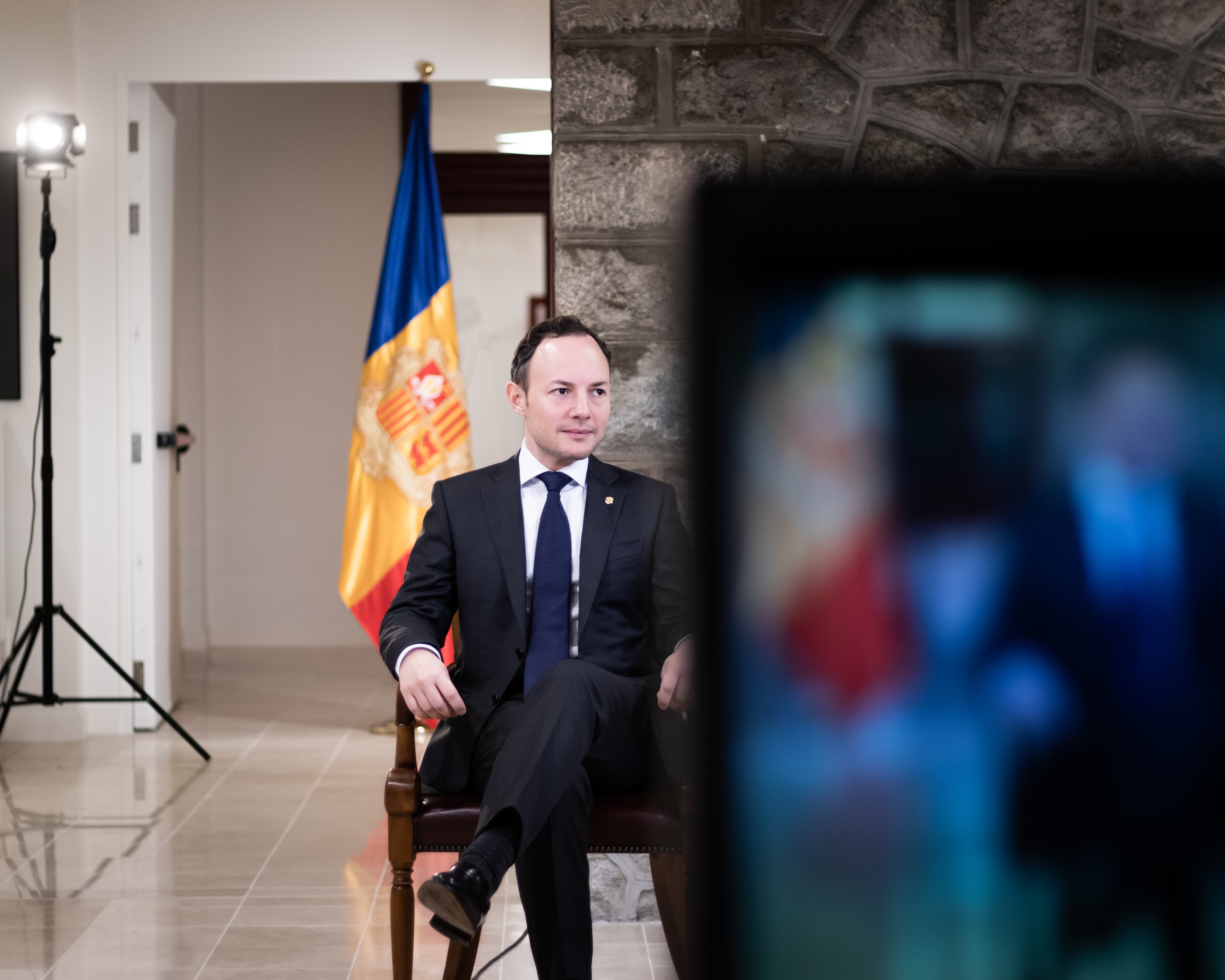 Missatge de Cap d'Any del Cap de Govern, Xavier Espot