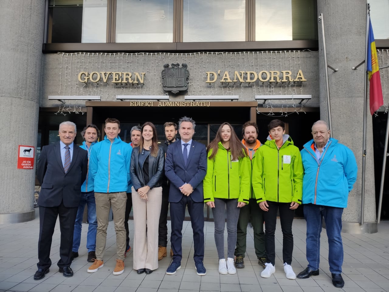 Riva rep els esportistes i el cos tècnic que representarà Andorra als Youth Olympic Games 2020