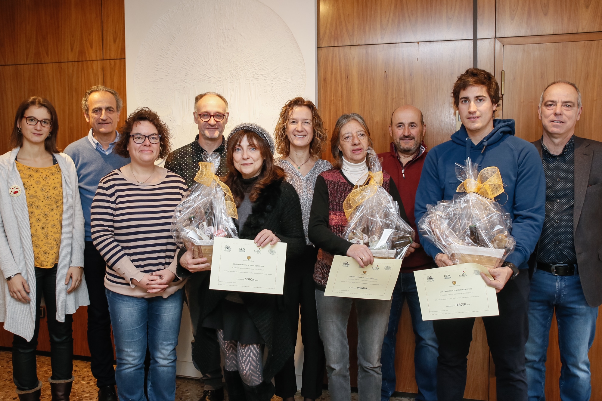 Agricultura lliura els premis del Concurs Nacional Agrícola de Prats Florits 2019