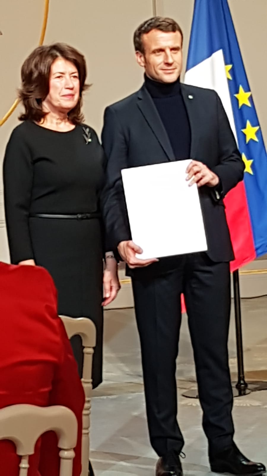 El copríncep Emmanuel Macron rep les cartes credencials de nou ambaixadors acreditats a Andorra
